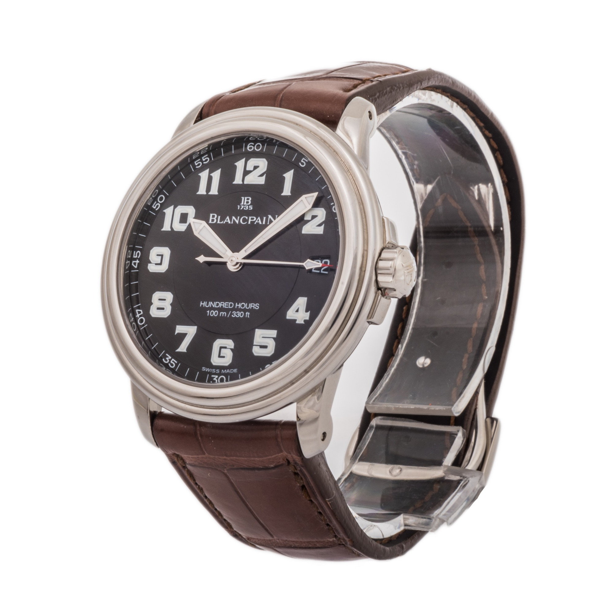 Blancpain Leman Ultra Slim Hundred Hours 38mm