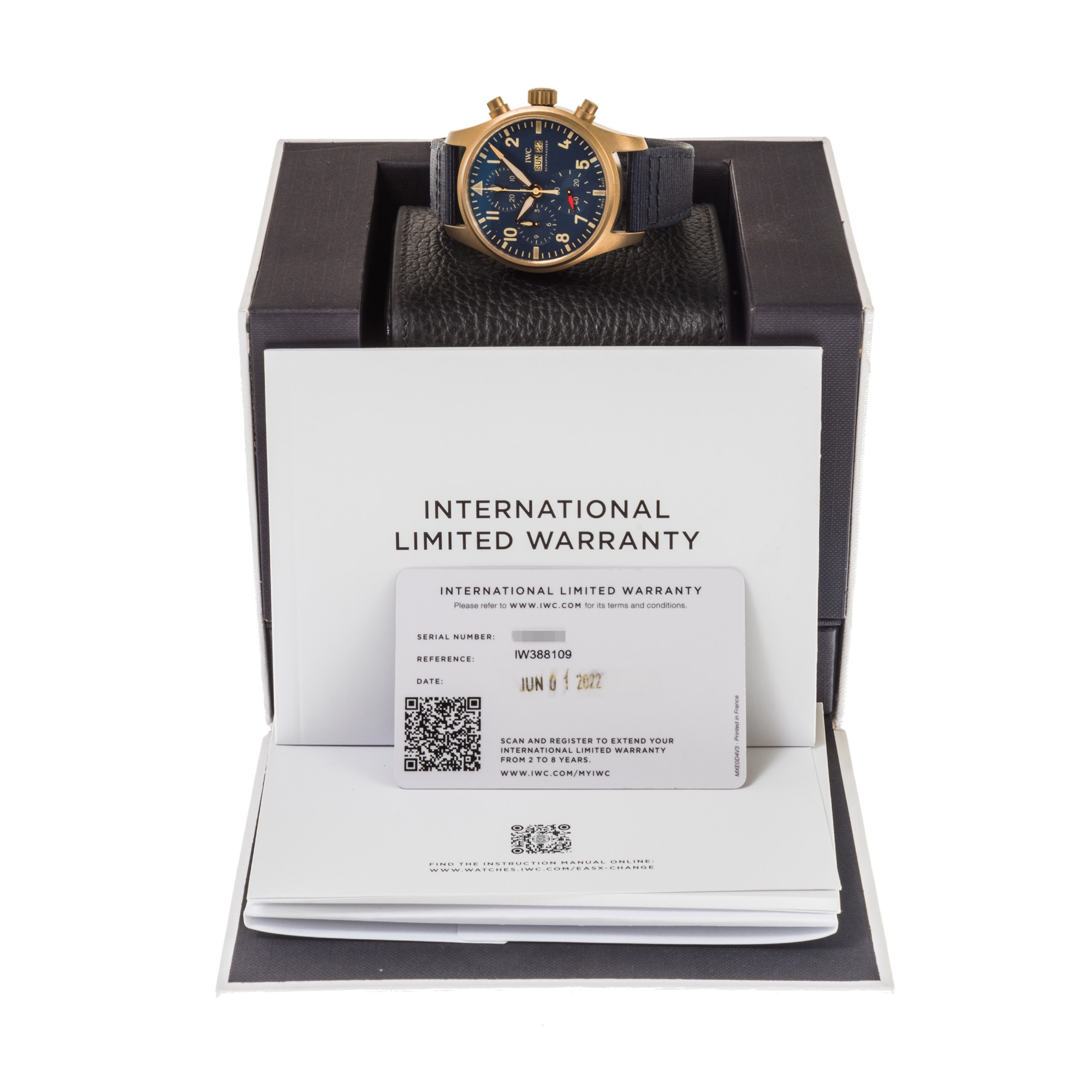 IWC Pilots Watch Chronograph 41 Bronze *Blue Dial* *2022*