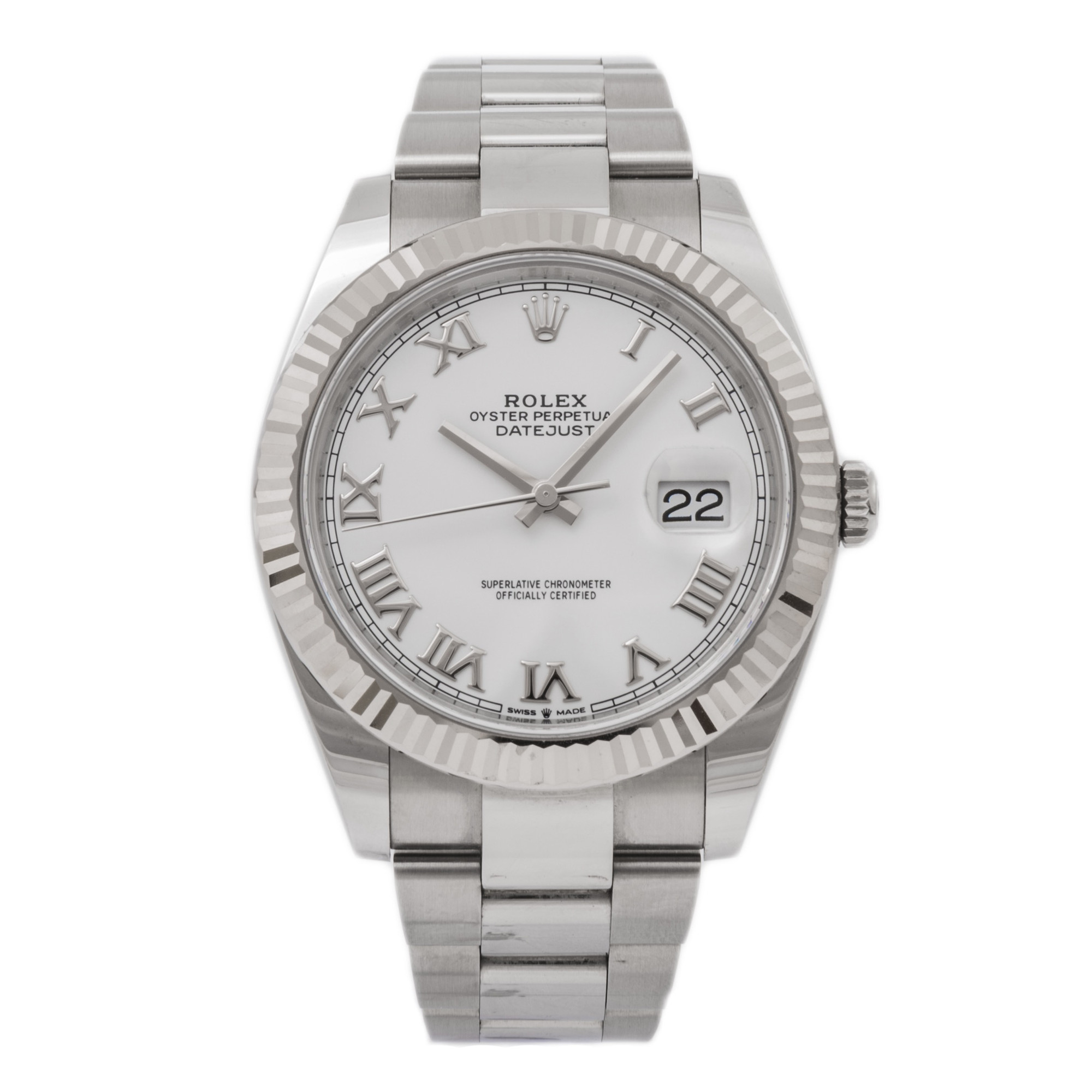 Rolex Datejust 41 126334 White Roman *2022* *Wire Only*