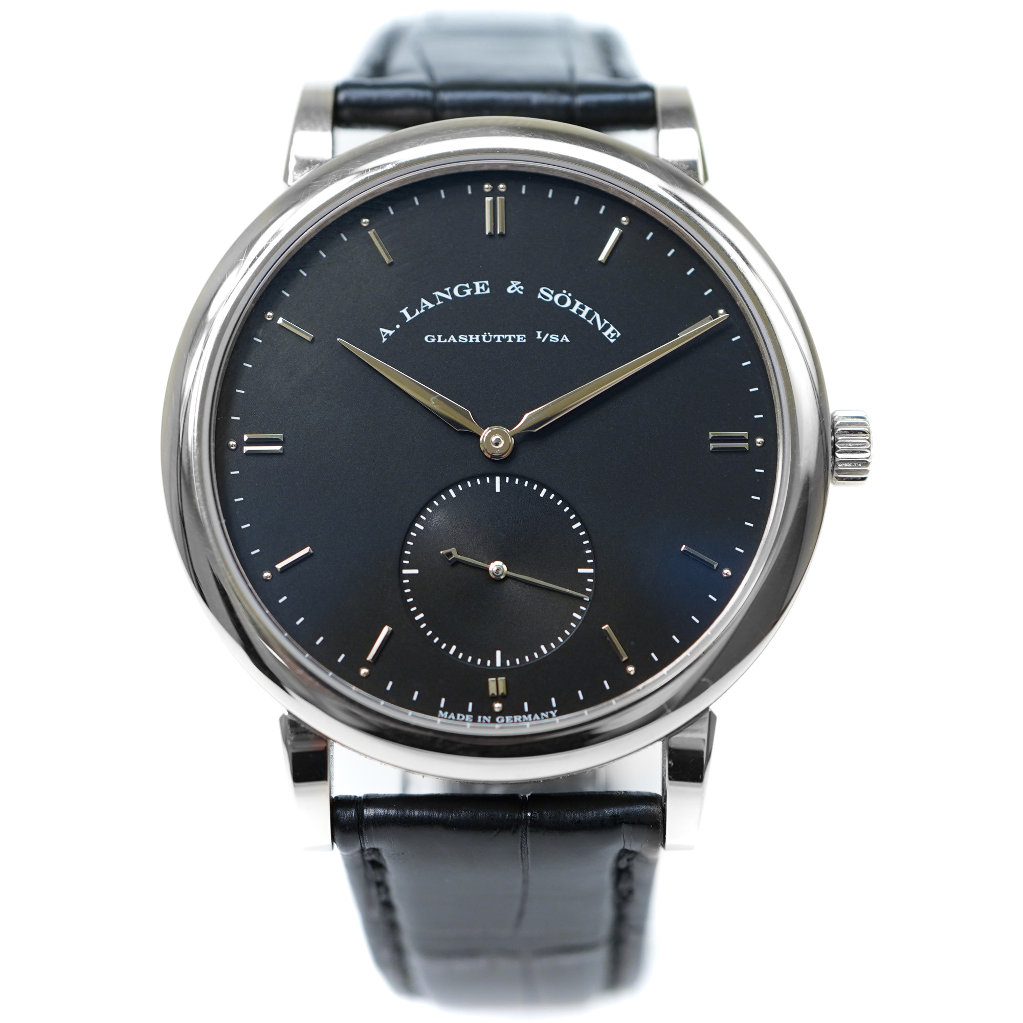 A. Lange & Sohne Grand Saxonia Automatik Black Dial 307.029 *Wire Only*