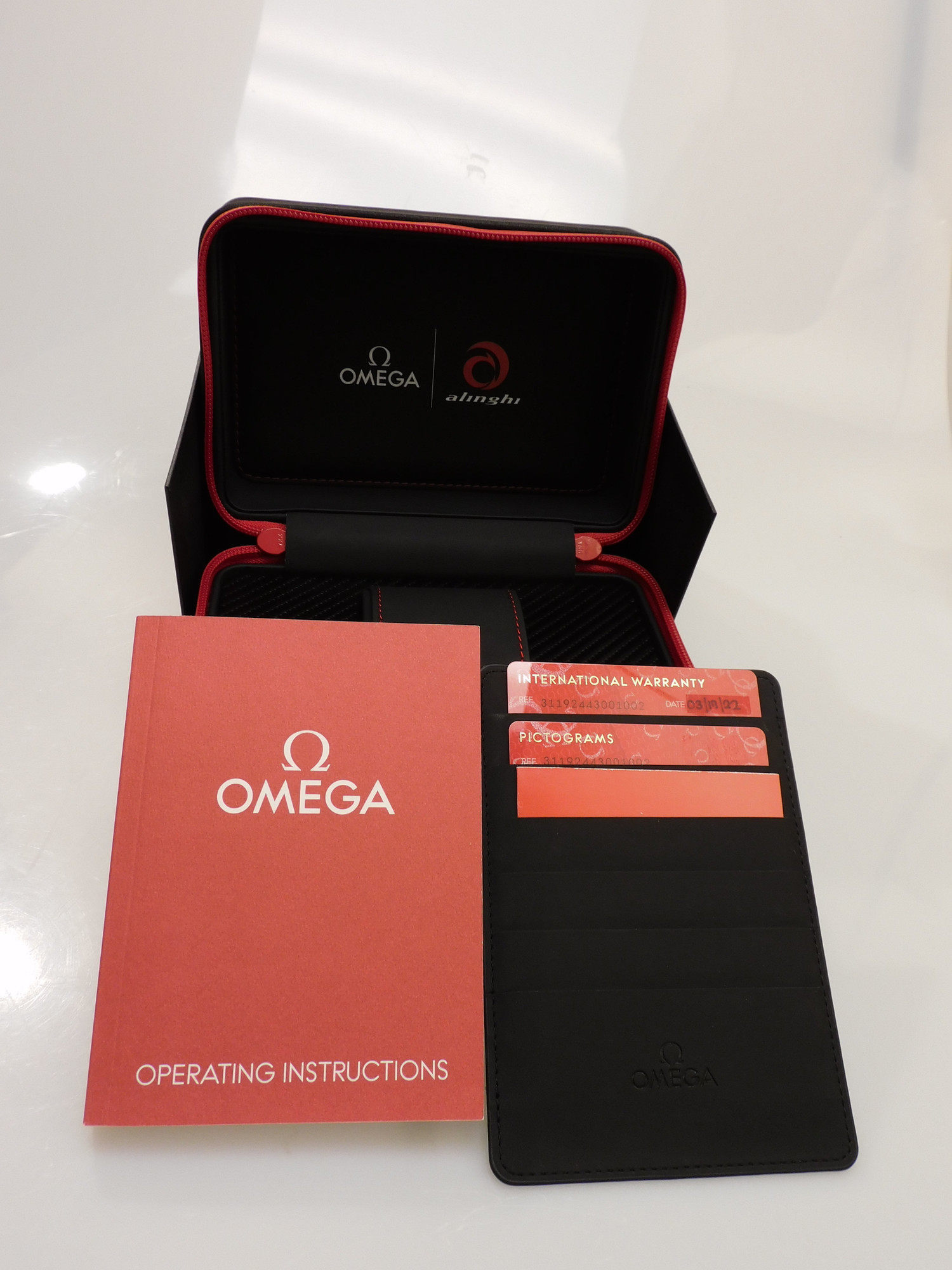 Omega Speedmaster Dark Side of the Moon Team Alinghi Chronograph 44.25mm *2022* *Unworn*