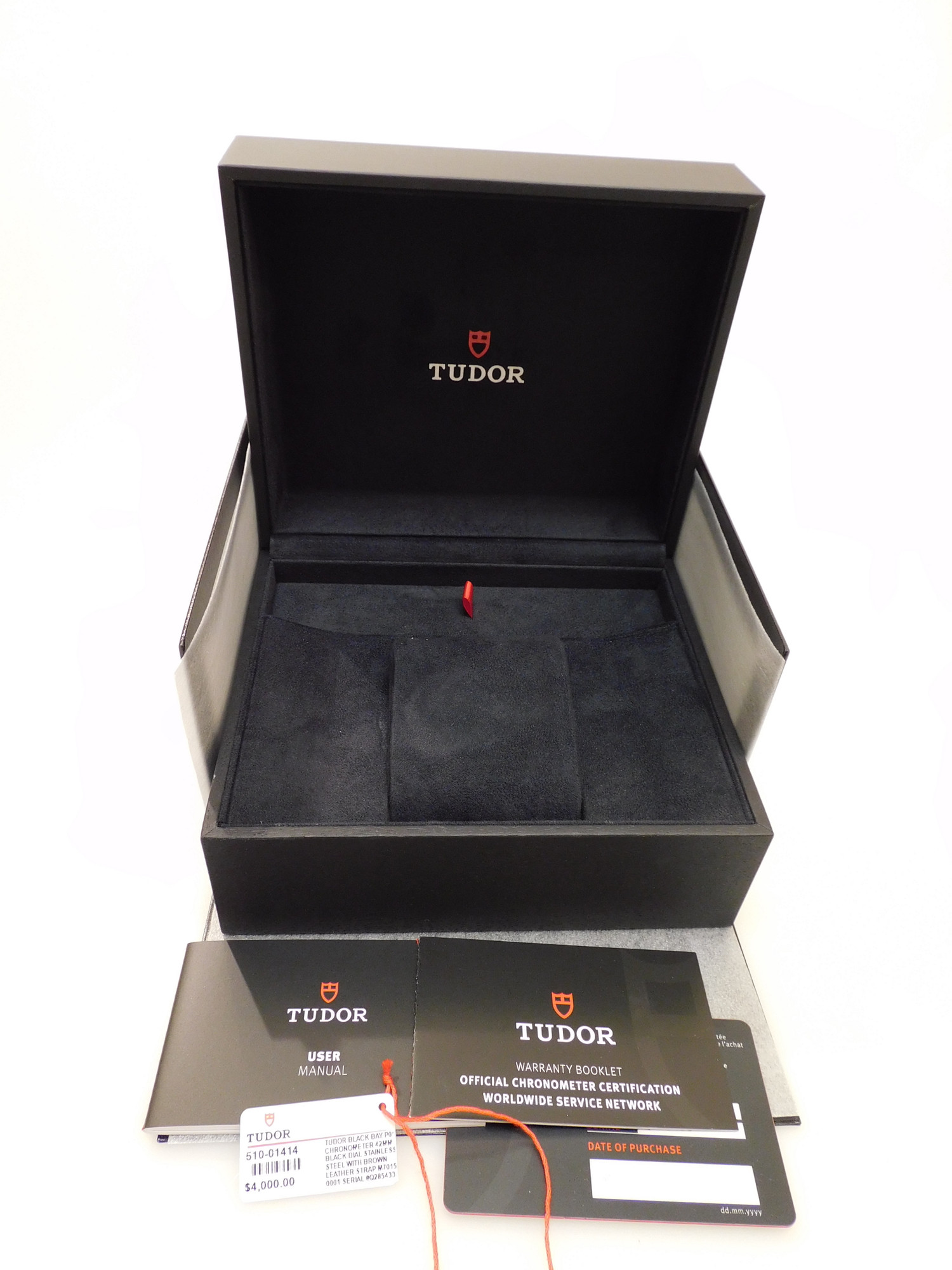 Tudor Black By P01 70150 *Unworn*