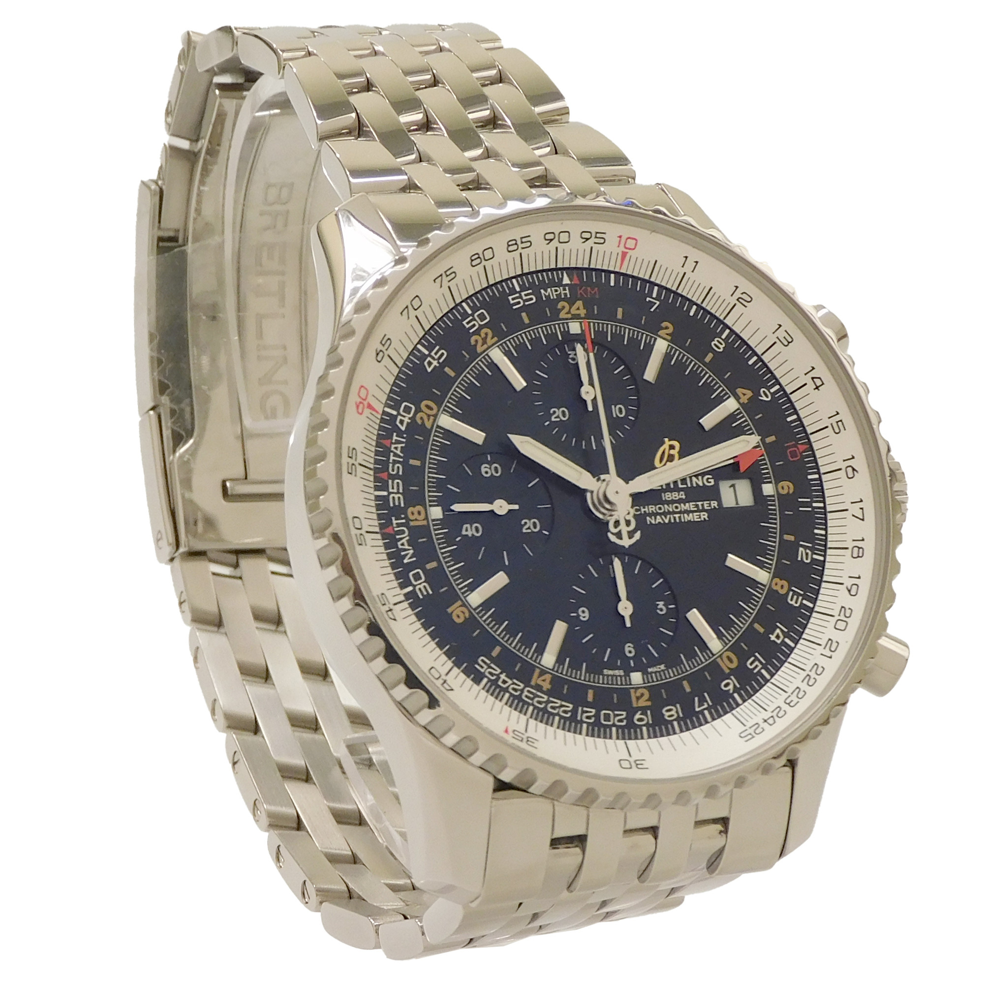 Breitling Navitimer World Chronograph A24322/B726 - Inventory 3373