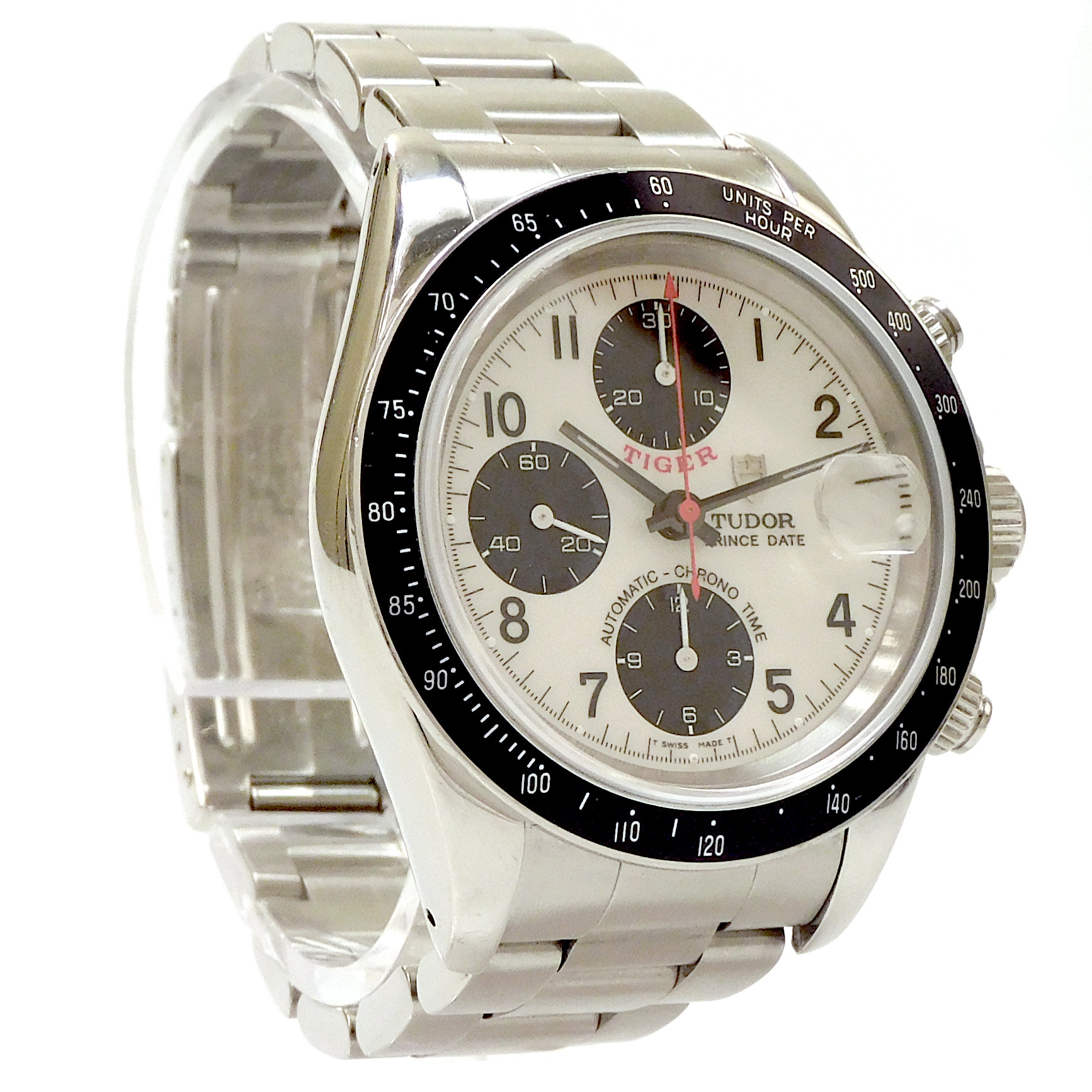 Tudor Prince Date 79260P Chronograph Panda Dial - Inventory 3356