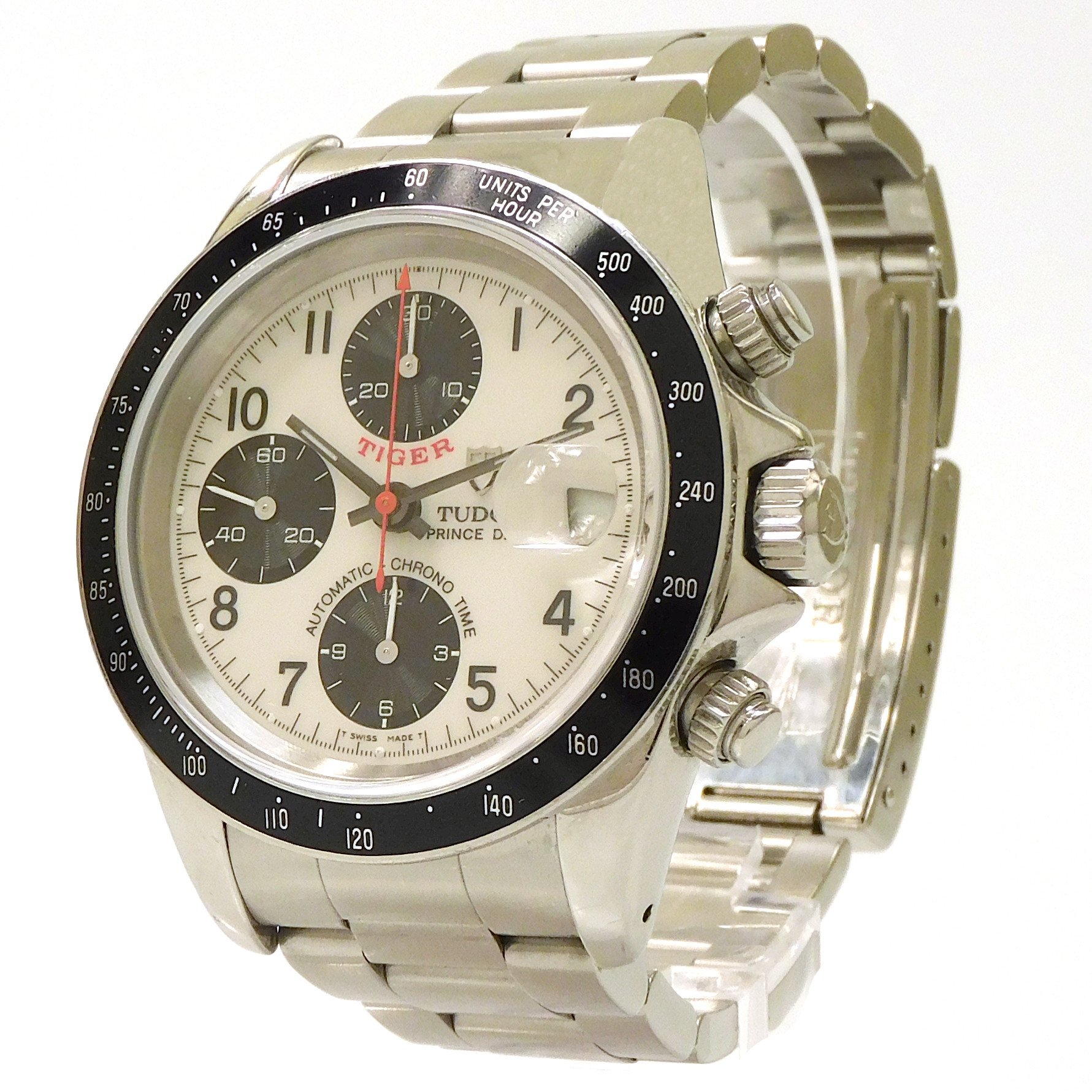 Tudor Prince Date 79260P Chronograph Panda Dial - Inventory 3356