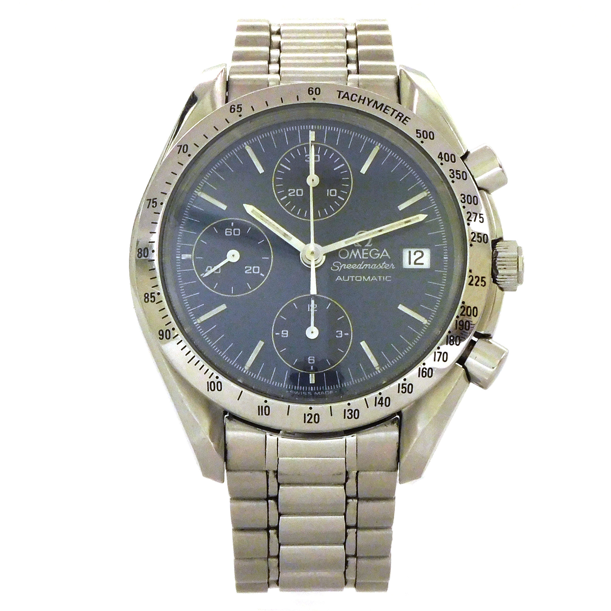 Omega Speedmaster Date Automatic 3511.80.00 Blue Dial - Inventory 3730