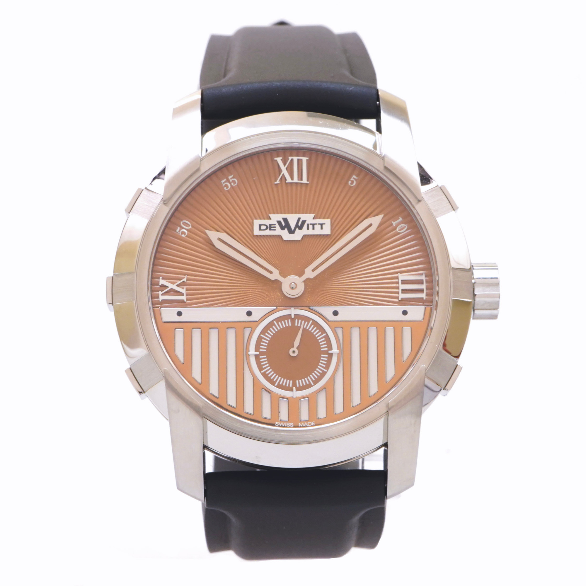 DeWitt Glorious Knight Automatic *Copper Dial* *Unworn* - Inventory 3462