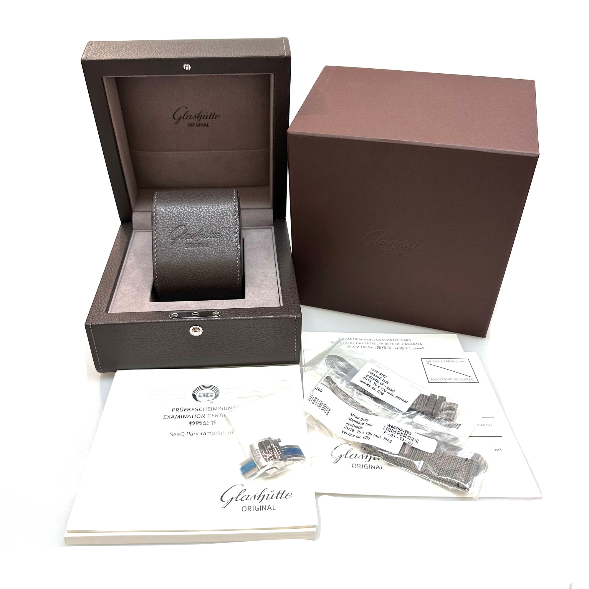 Glashutte Original SeaQ Panorama Date *2021* - Inventory 3468