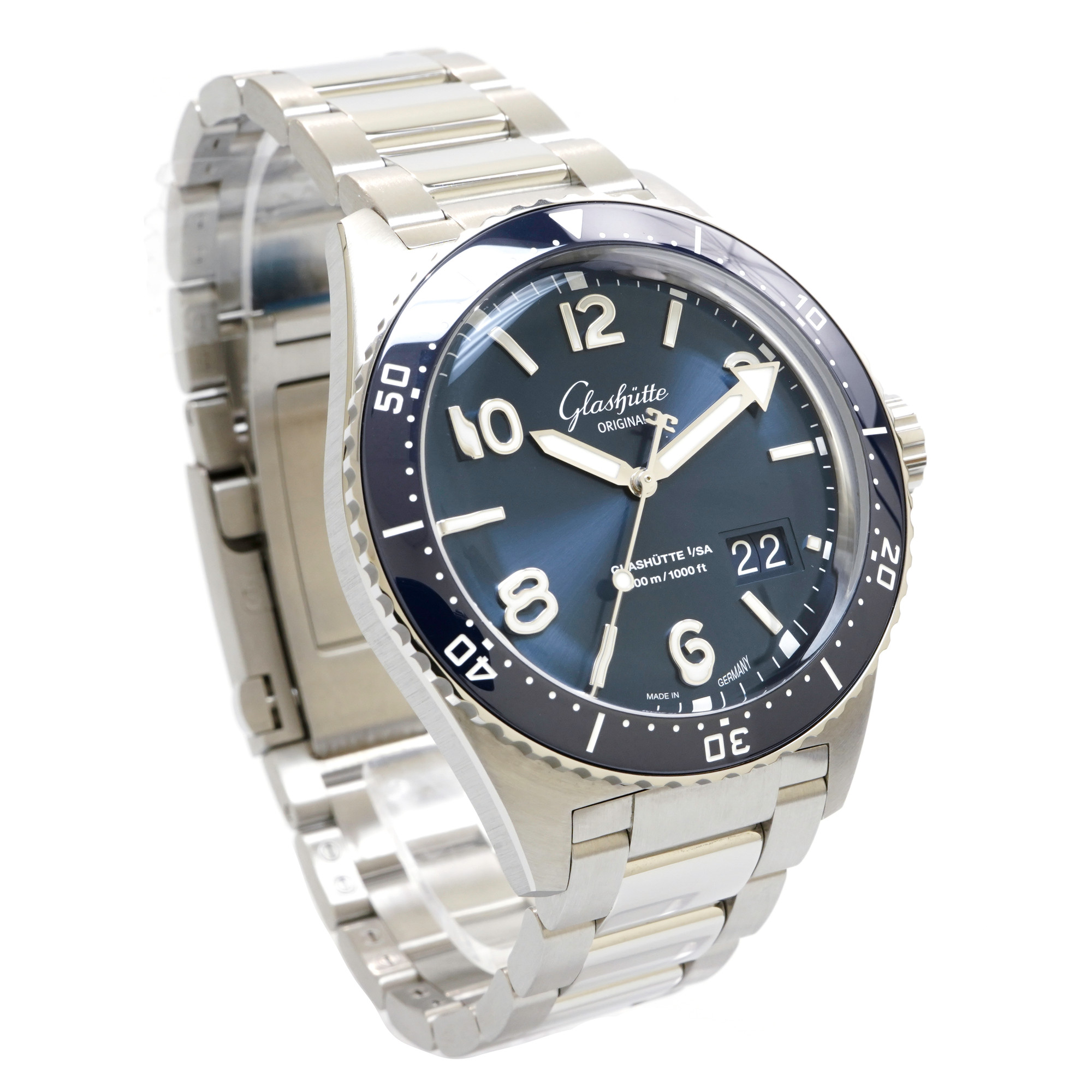 Glashutte Original SeaQ Panorama Date *2021* - Inventory 3468