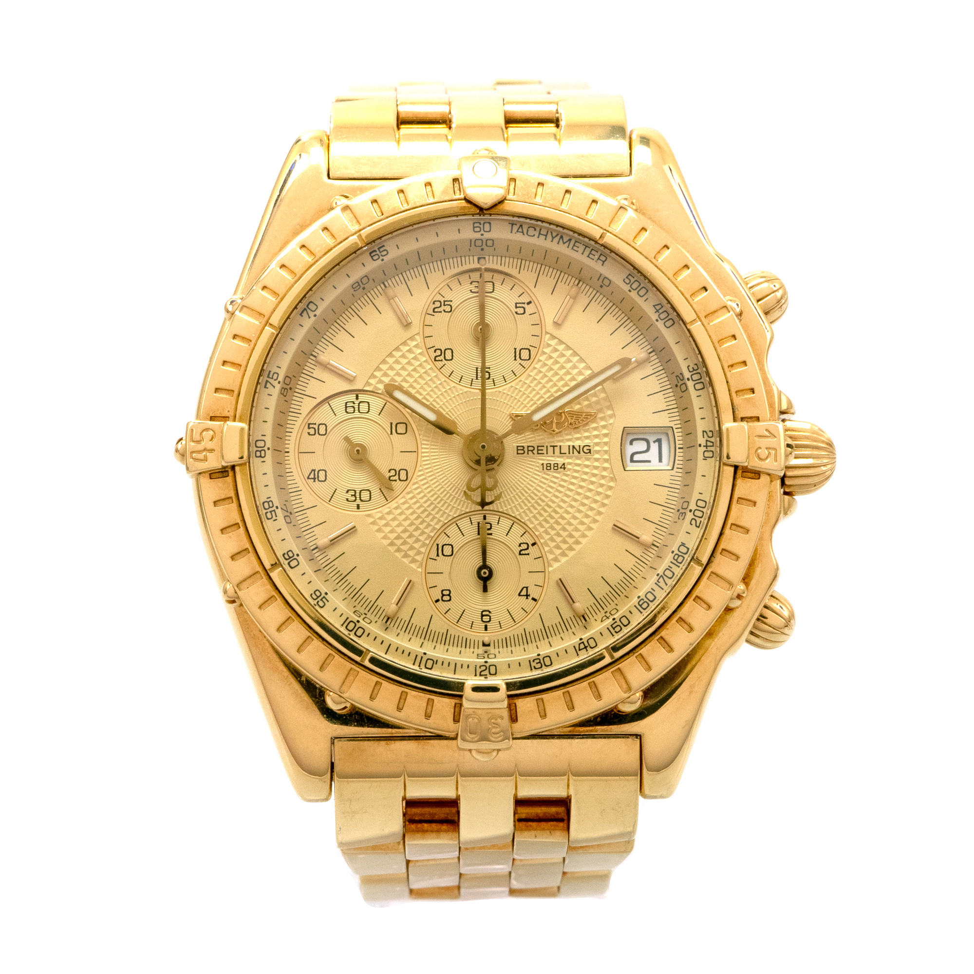 Breitling Chronomat K13050.1 Yellow Gold 40mm - Inventory 3513