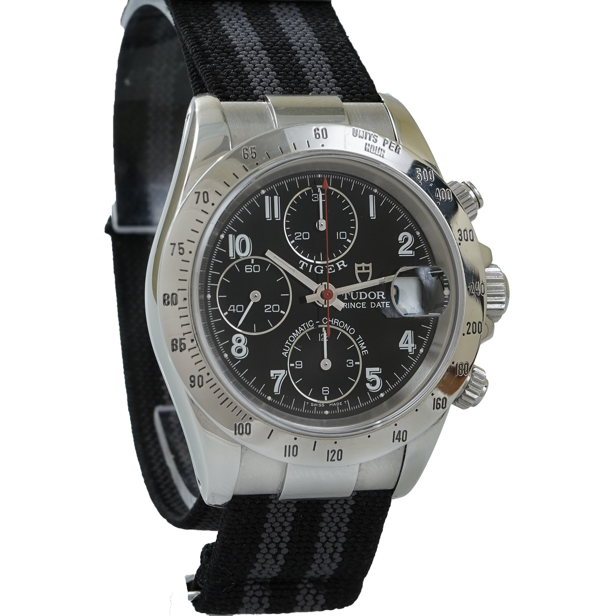 Tudor Prince Date Tiger Chronograph 79280P - Inventory 3518
