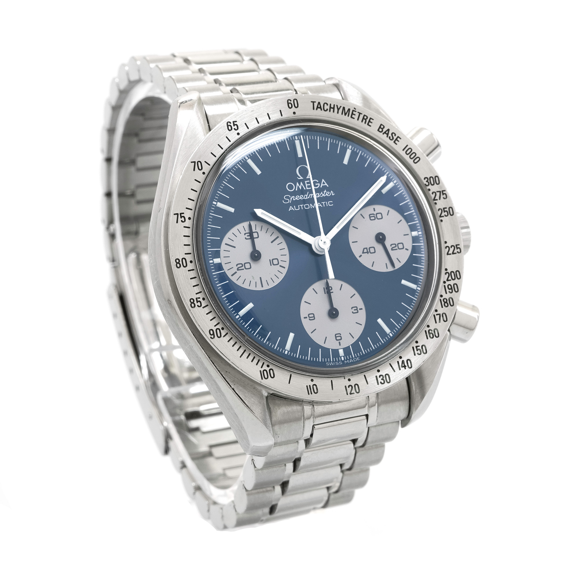 Omega Speedmaster Reduced *Blue Dial* - Inventory 3575