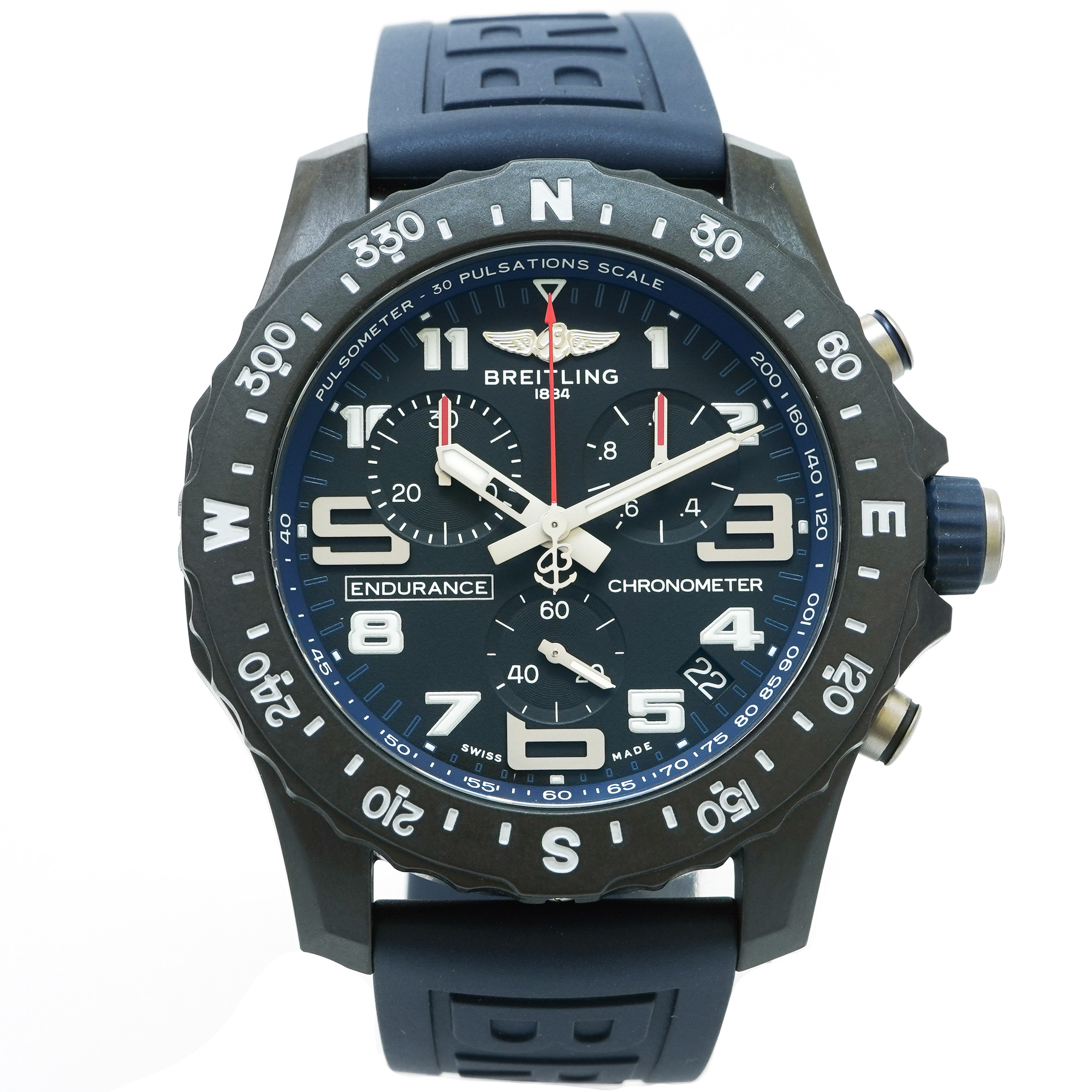 breitling Endurance Pro 44 light blue ref. X82310281B1S2 – Watch Deluxe