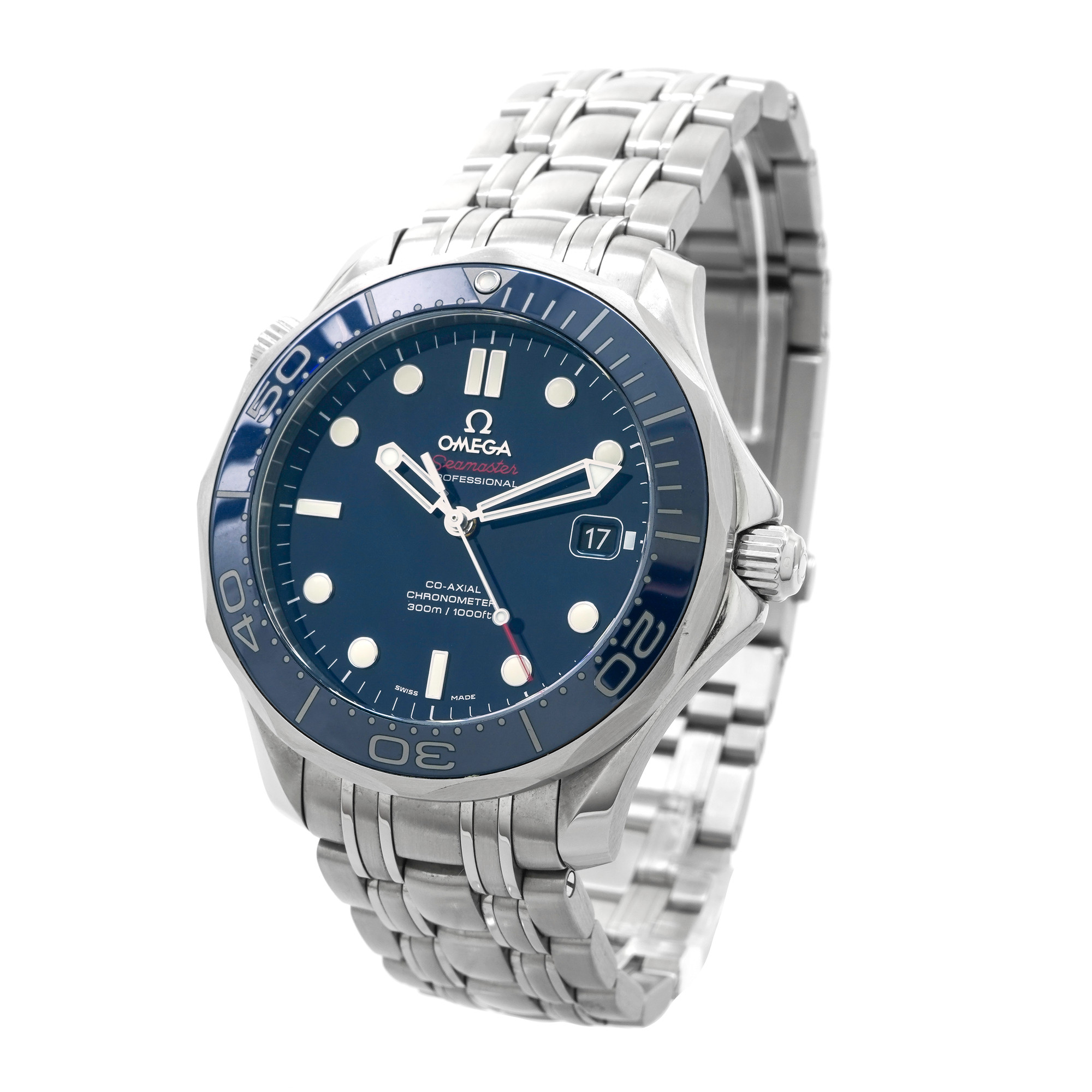 Omega Seamaster Diver 300 41mm *Blue Dial* - Inventory 3584