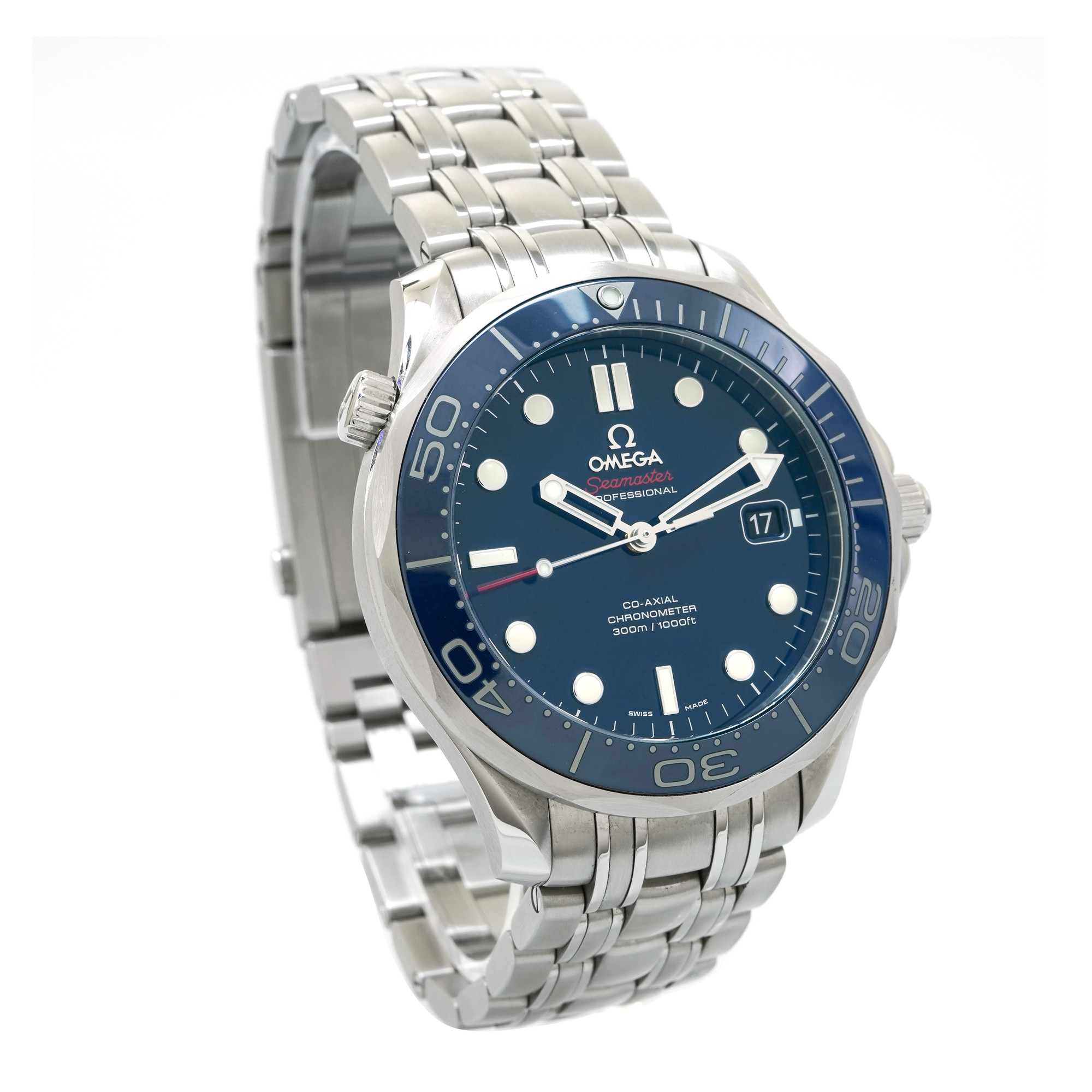 Omega Seamaster Diver 300 41mm *Blue Dial* - Inventory 3584