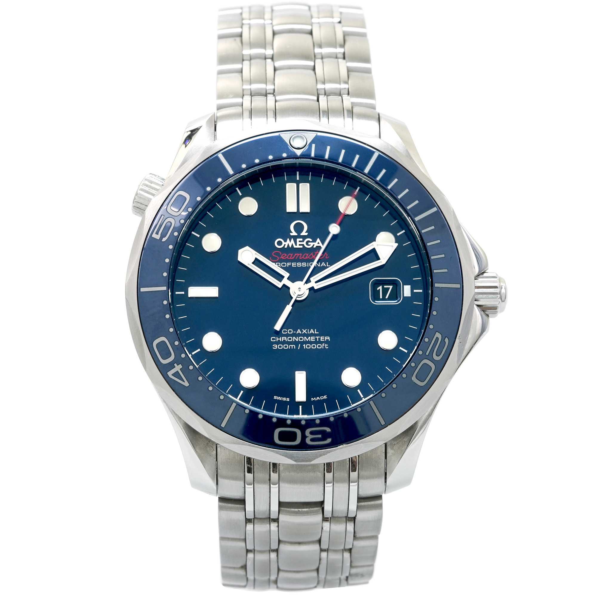 Omega Seamaster Diver 300 41mm *Blue Dial* - Inventory 3584