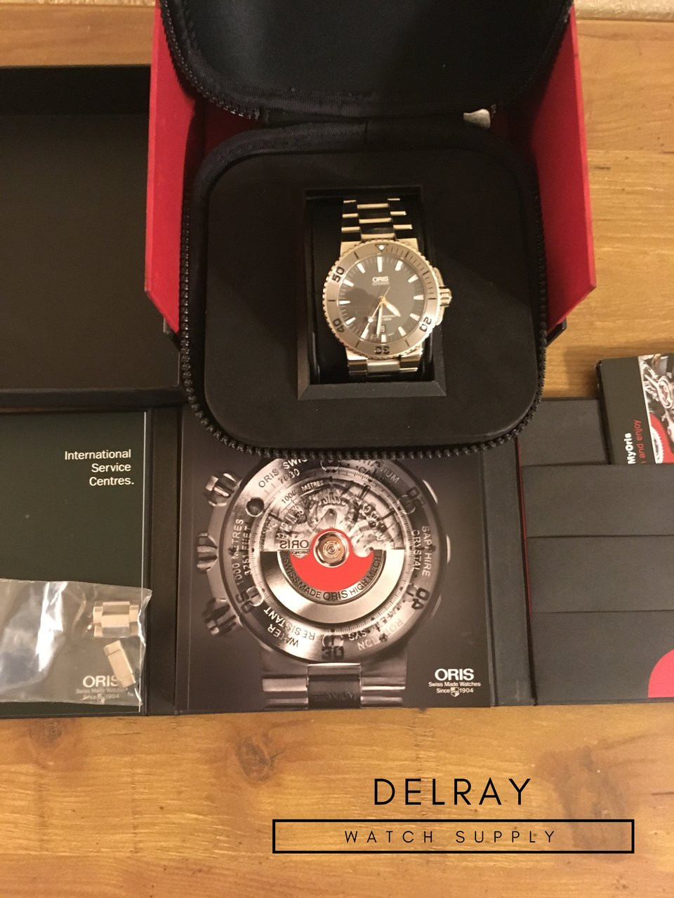 Oris Aquis Date Tungsten