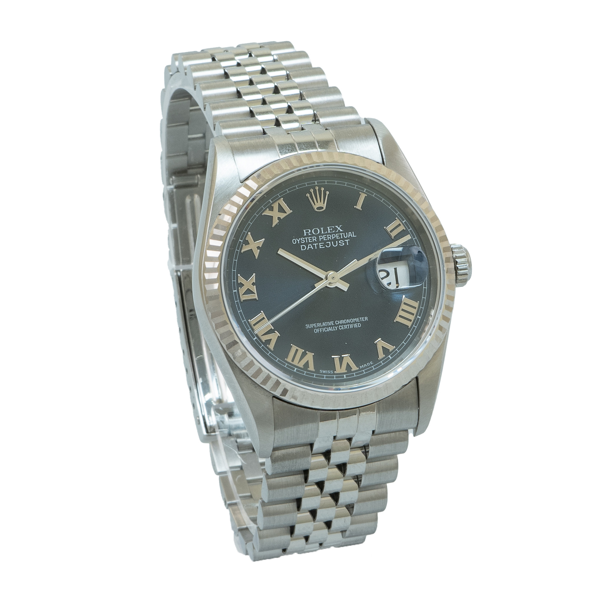 Rolex Datejust 36 16234 *Blue Roman* *K Serial* - Inventory 3659