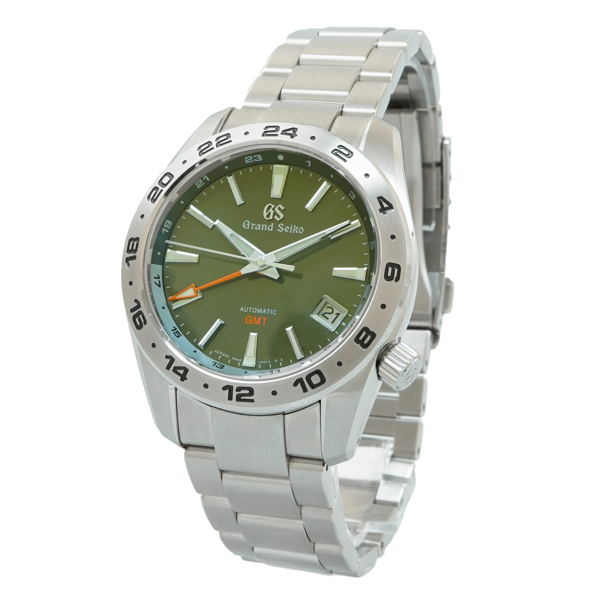 Grand Seiko Sport Collection GMT SBGM247 *Green Dial* *UNWORN* *2022* - Inventory 3672