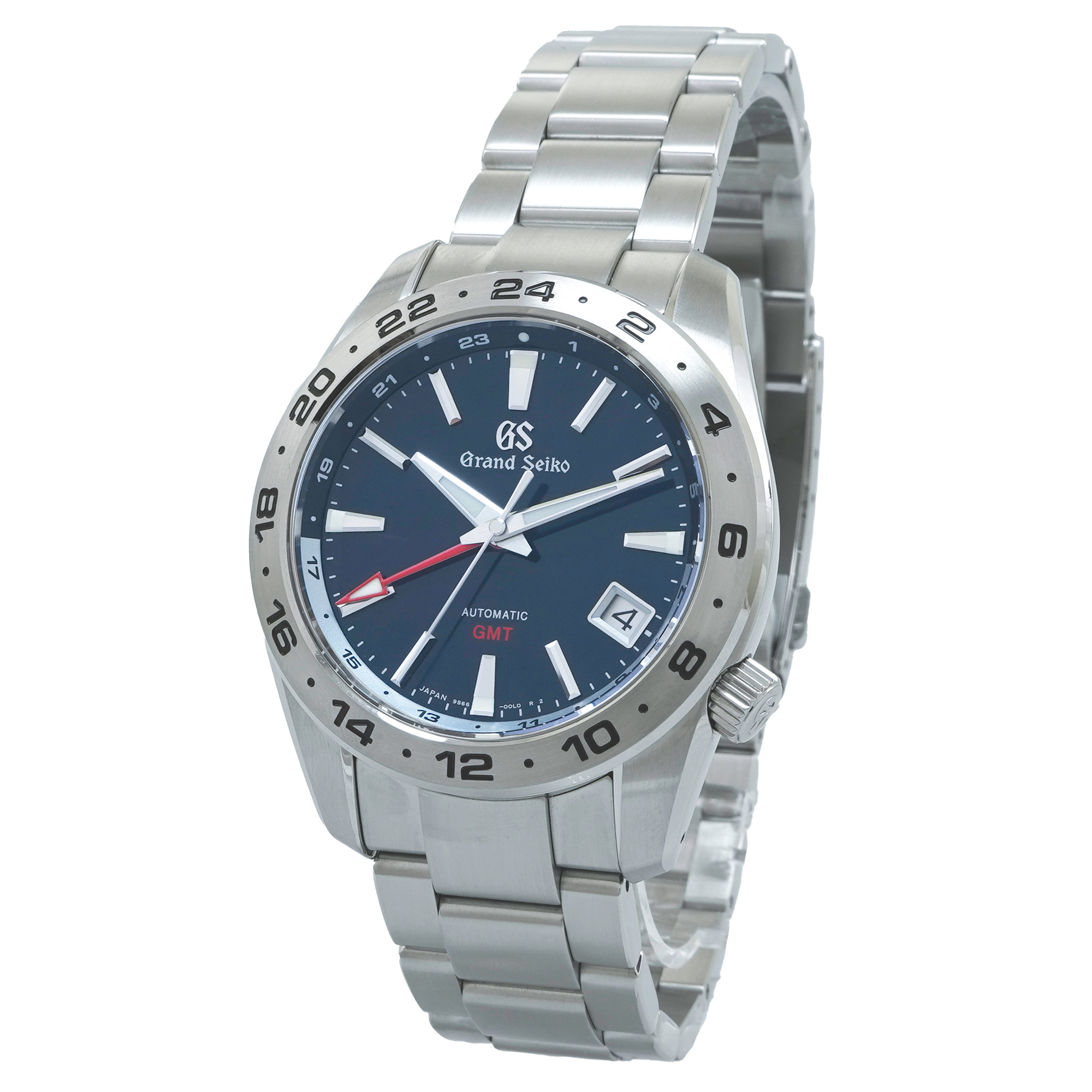 Grand Seiko Sport Collection Mechanical GMT SBGM245 *Blue Dial* - Inventory 3711