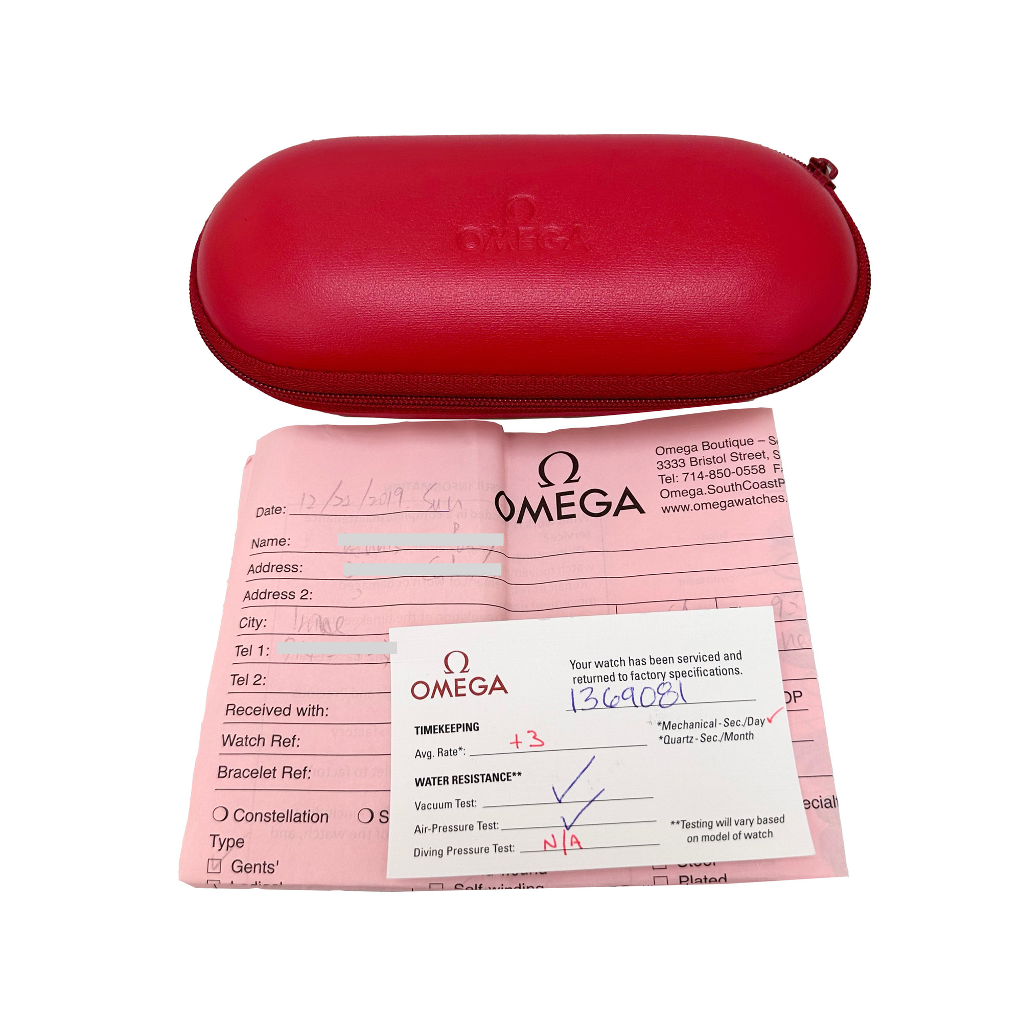 Omega Speedmaster Reduced Chronograph 175.0032 - Inventory 3734