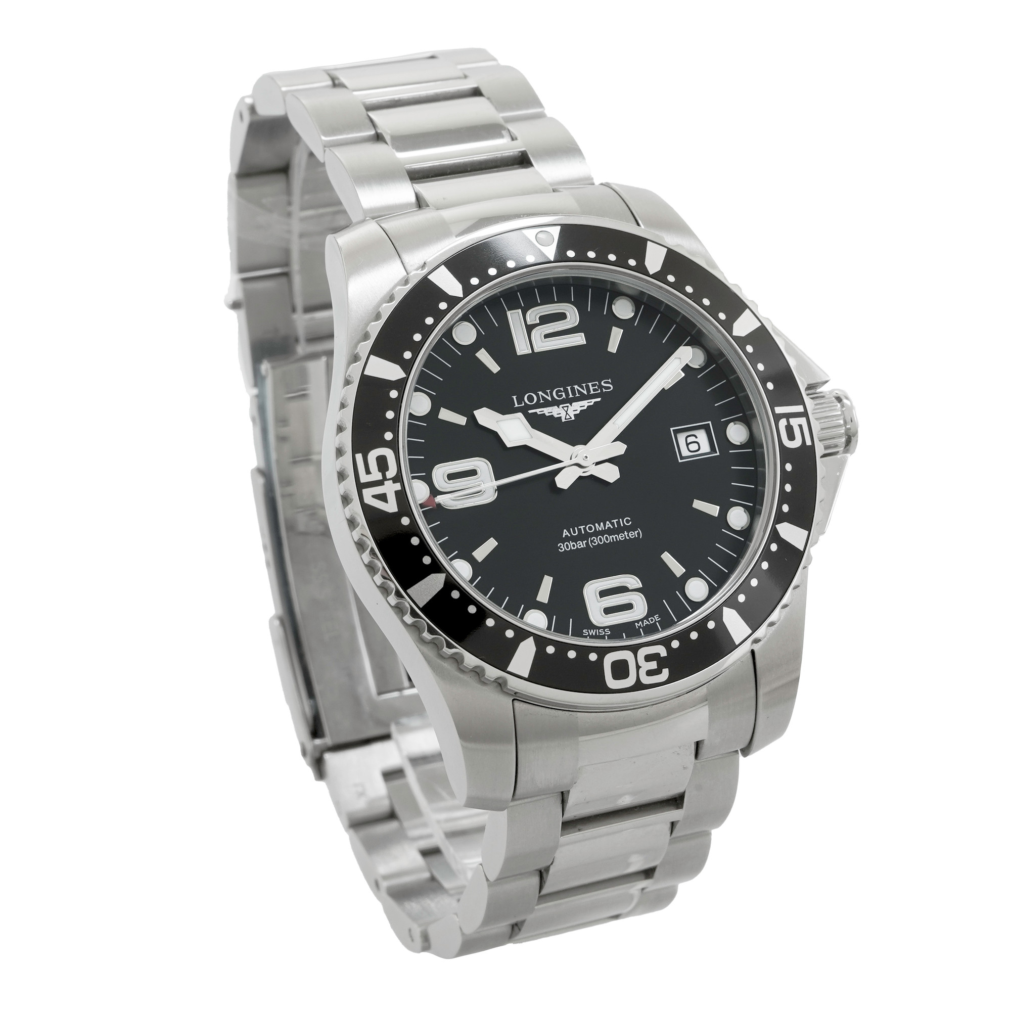 Longines HydroConquest Automatic Diver Black - Inventory 3737