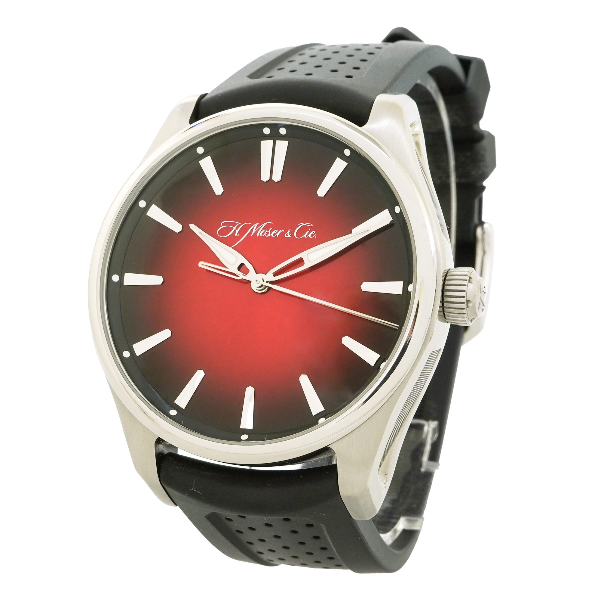 H. Moser Pioneer Red Dial *2021* - Inventory 3745