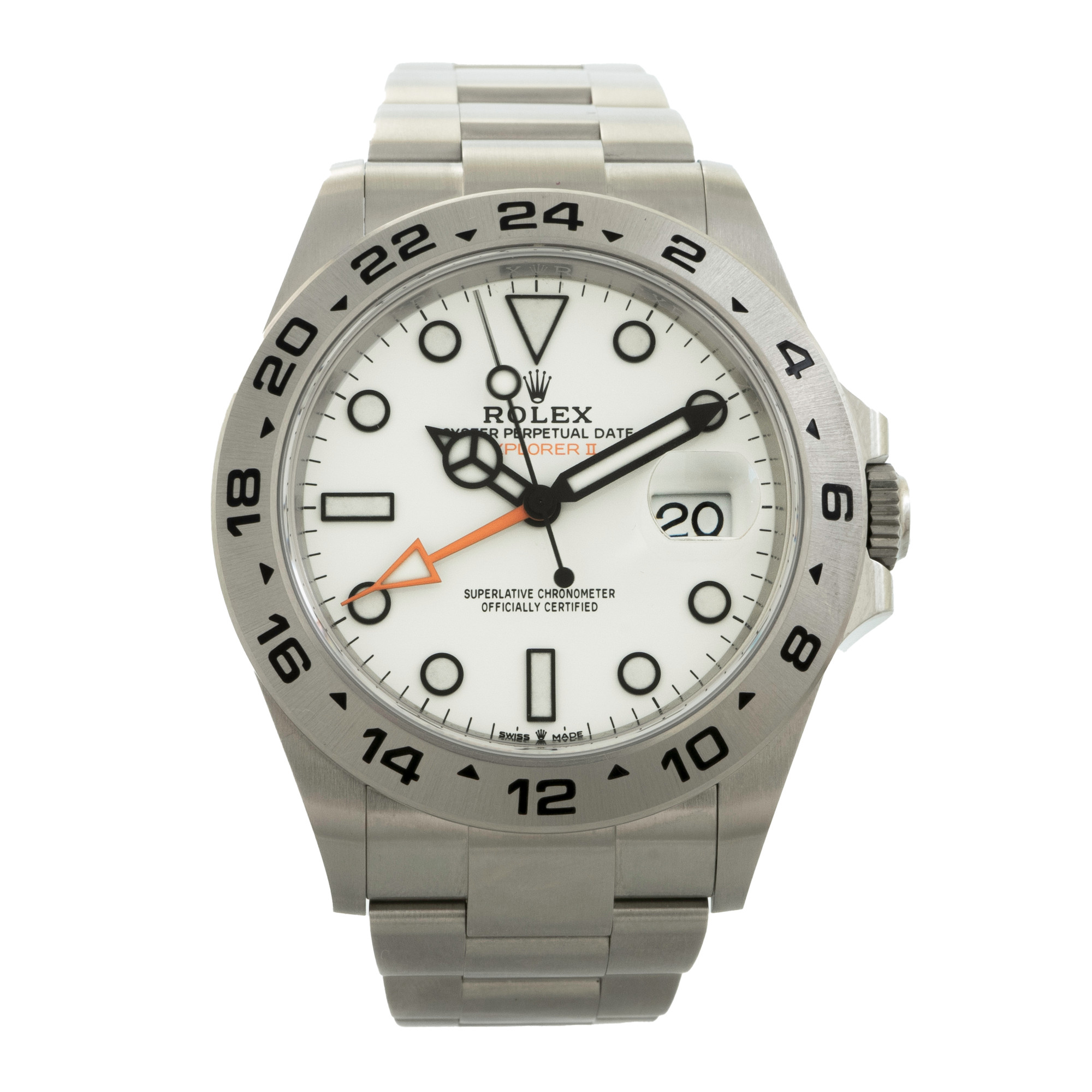 Rolex Explorer II 42mm White Dial *2022* - Inventory 3755