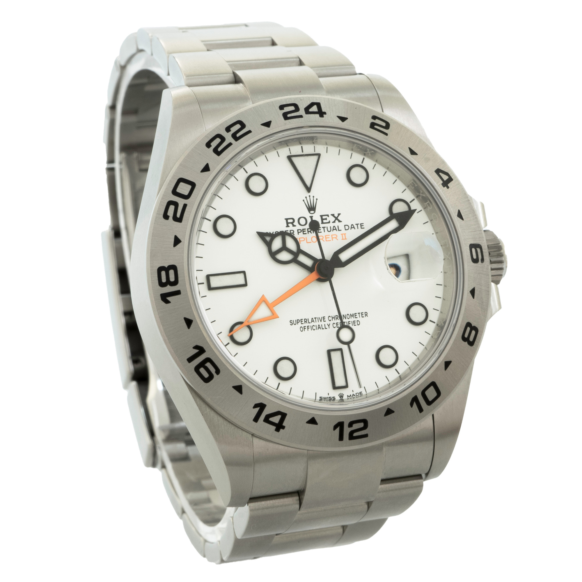 Rolex Explorer II 42mm White Dial *2022* - Inventory 3755