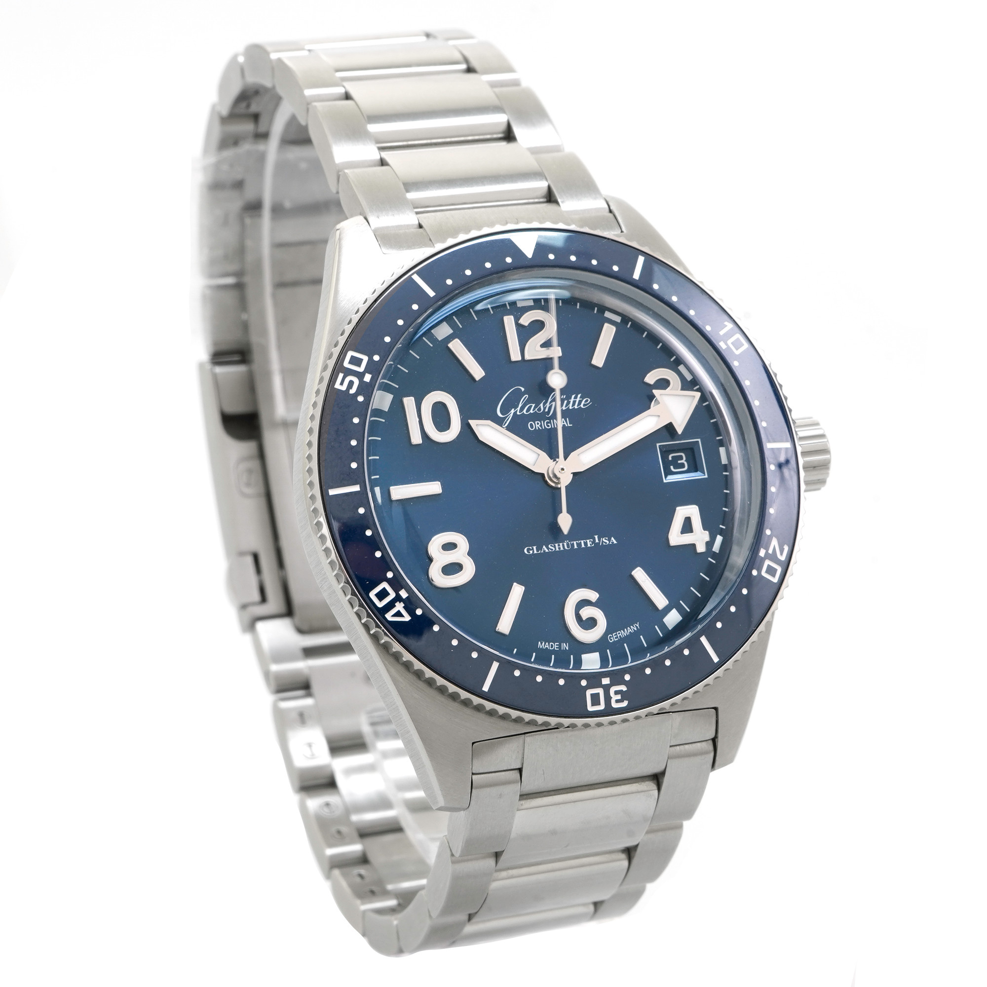 Galshutte Original SeaQ *Blue Dial* - Inventory 3850