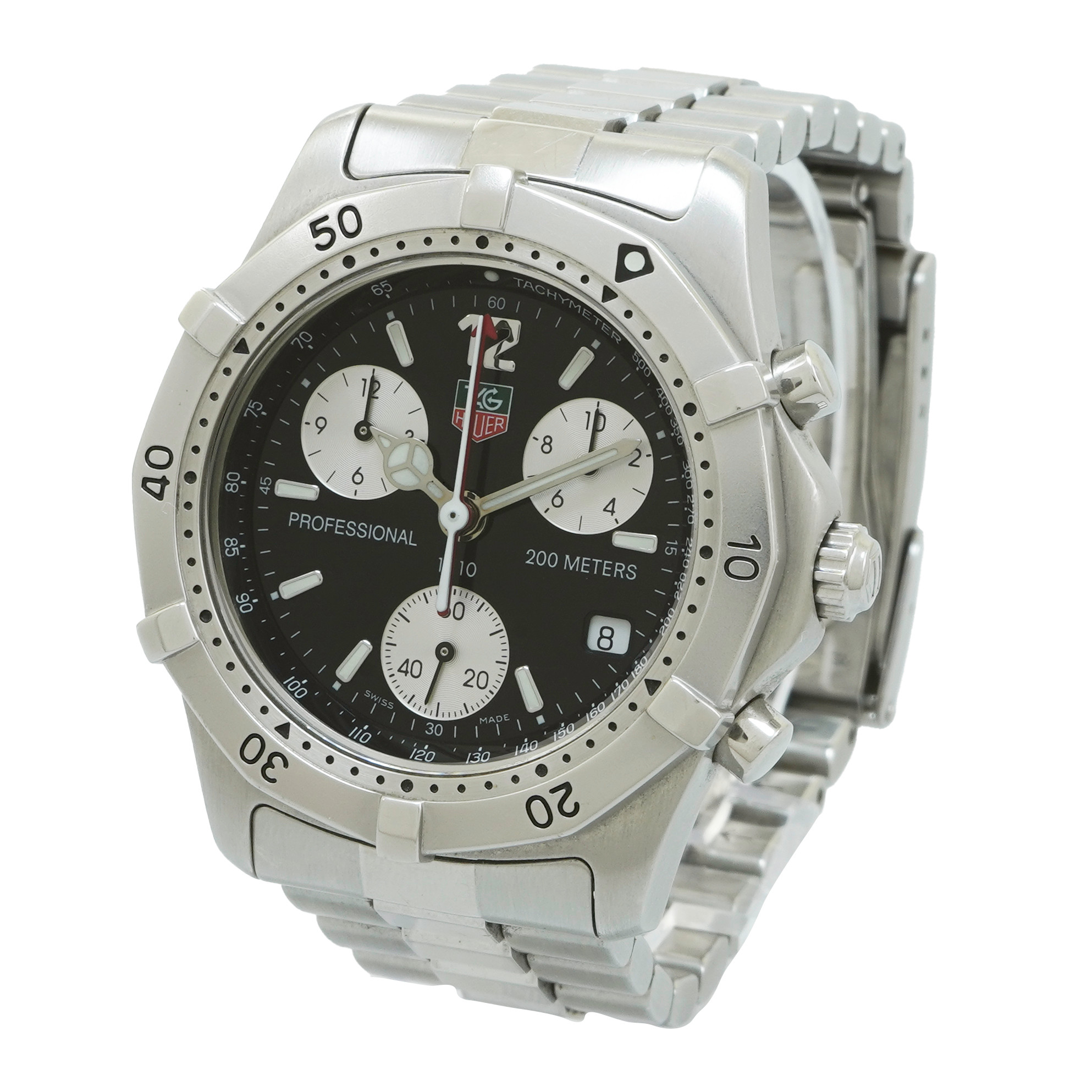 TAG Heuer Professional 200m Chronograph CK1110 - Inventory 3874
