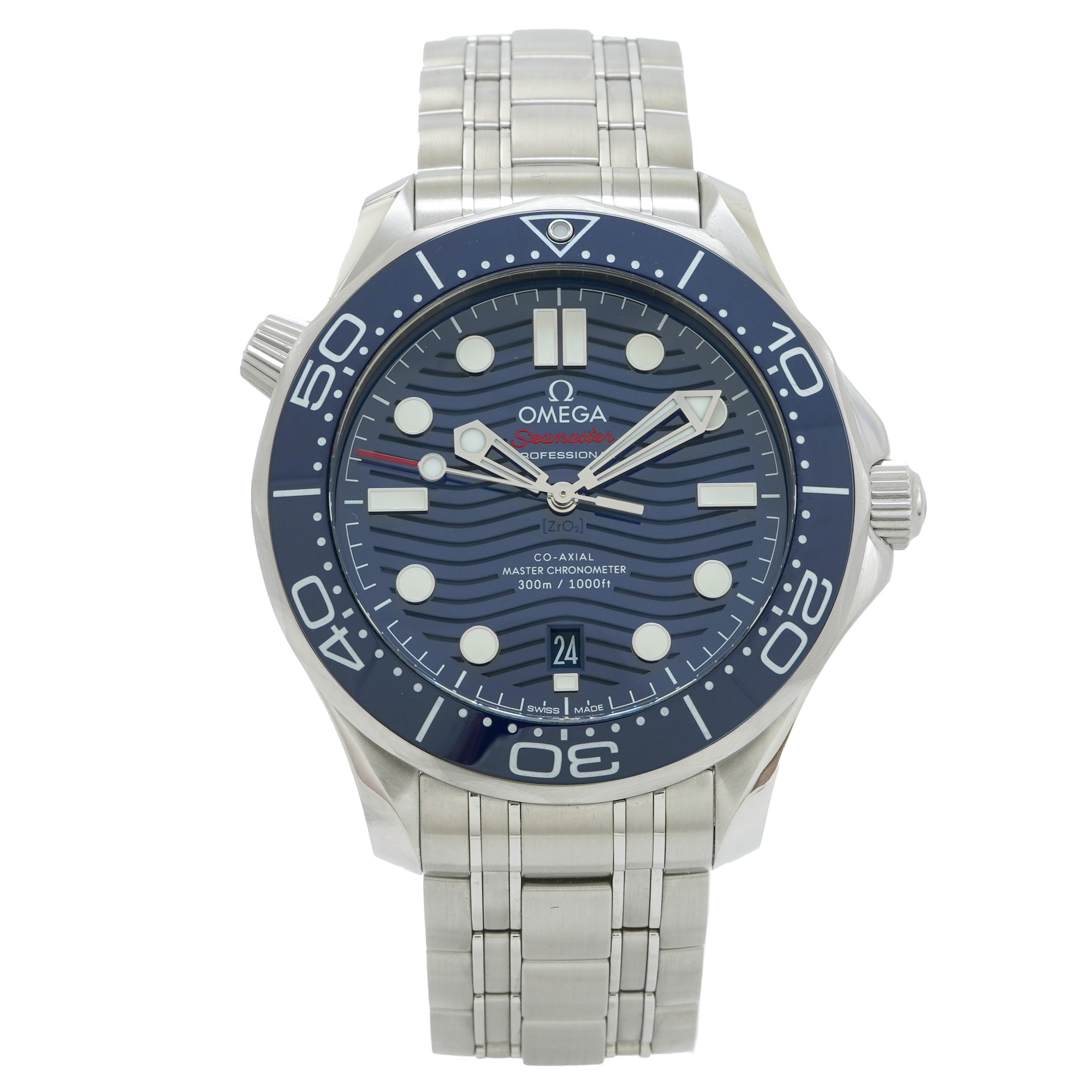 Omega Seamaster Diver 300M 42mm *Blue Dial* - Inventory 3883