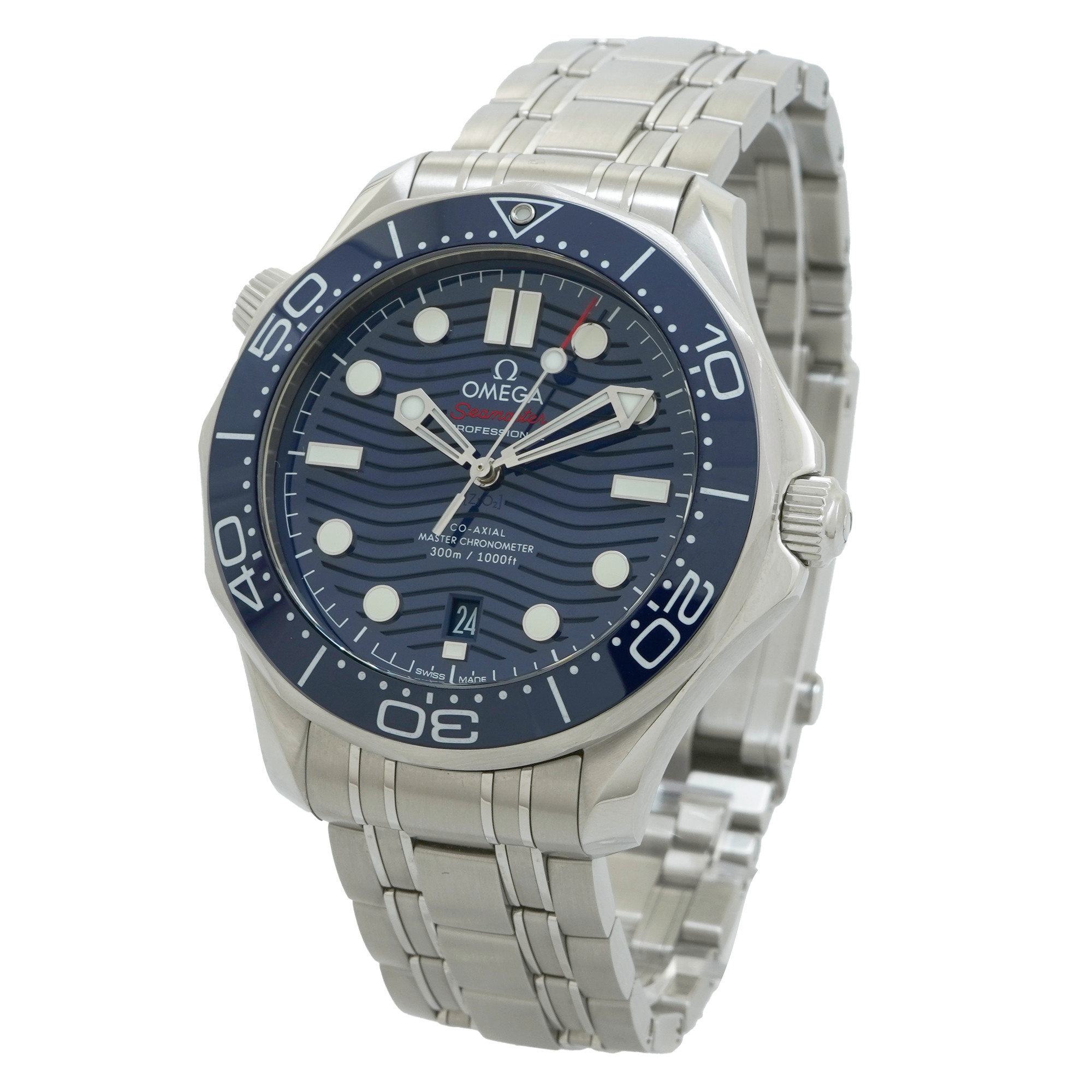 Omega Seamaster Diver 300M 42mm *Blue Dial* - Inventory 3883