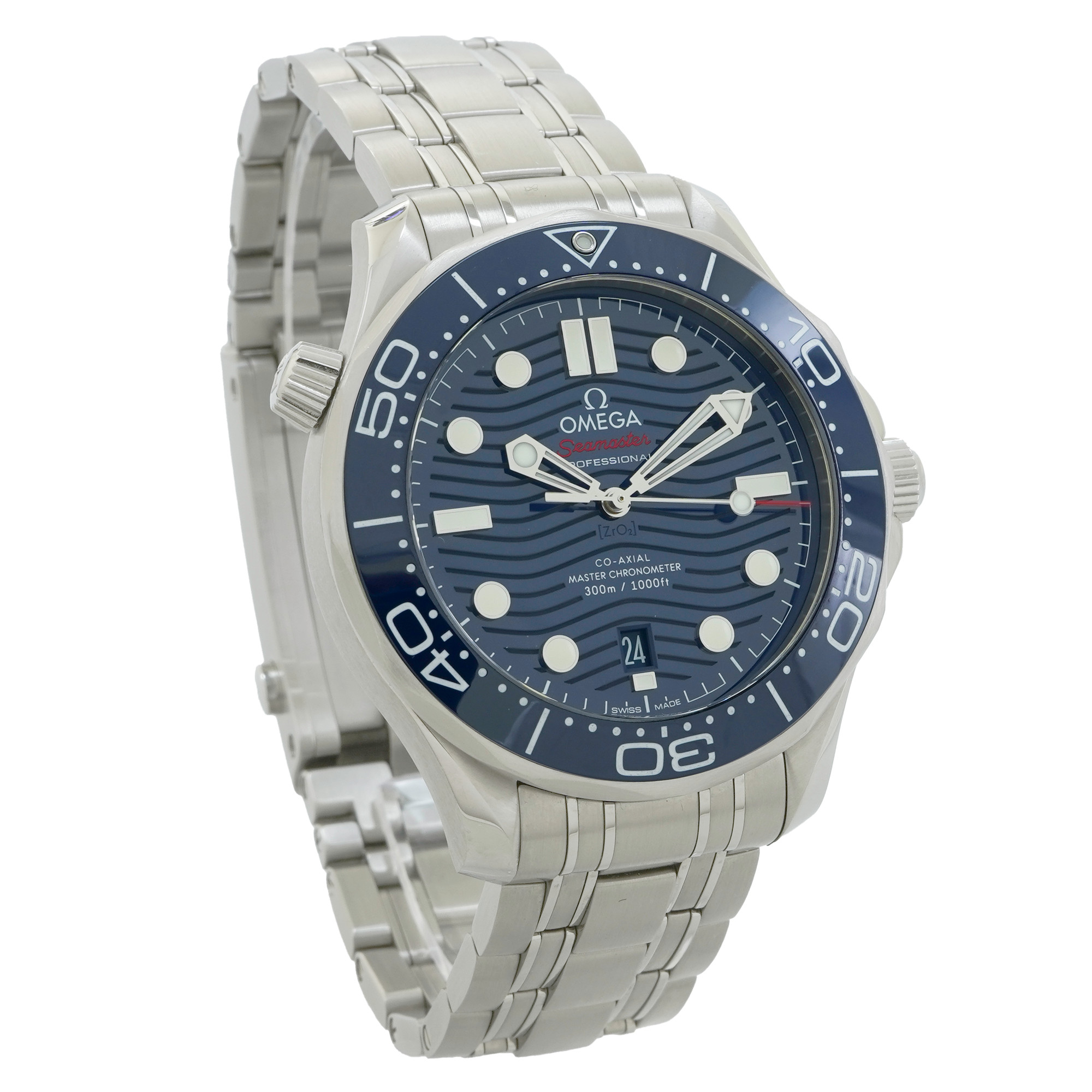 Omega Seamaster Diver 300M 42mm *Blue Dial* - Inventory 3883