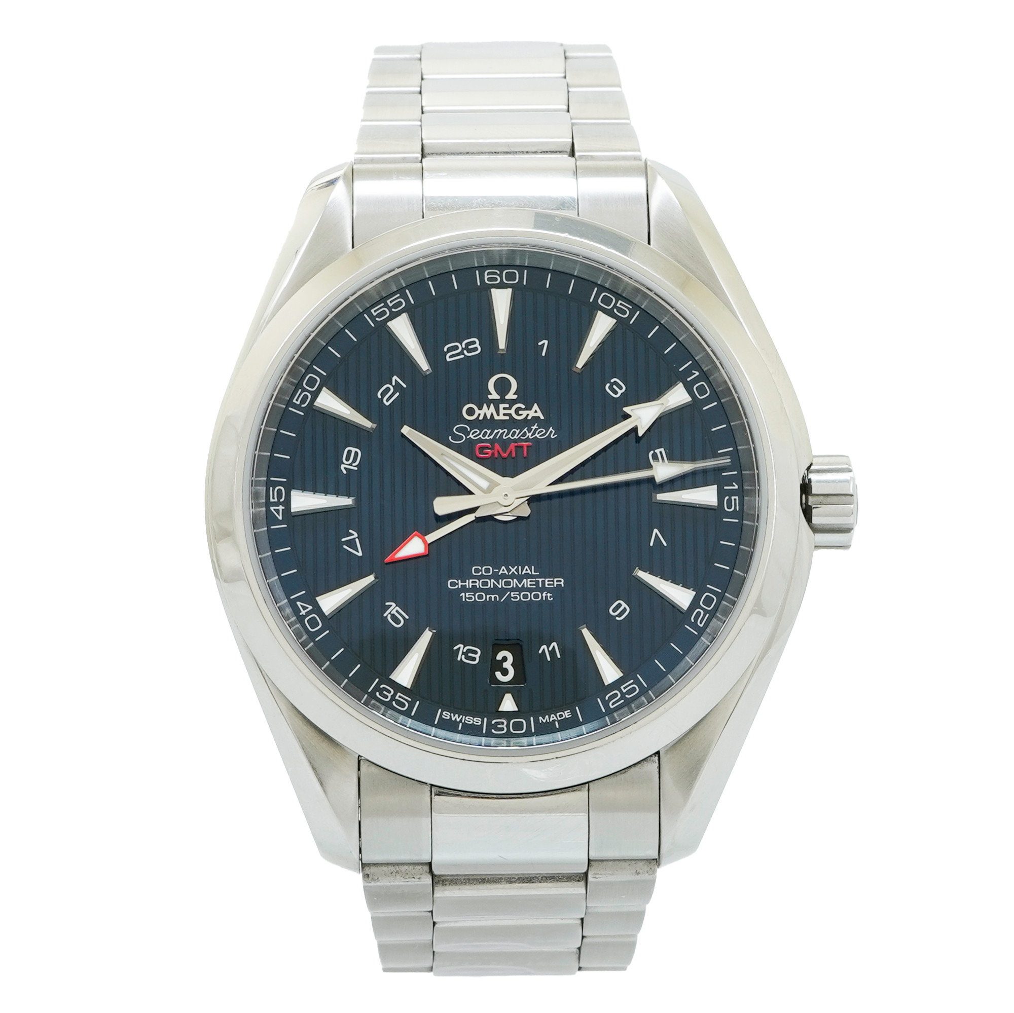 Omega Aqua Terra 150M GMT 43mm - Inventory 3948