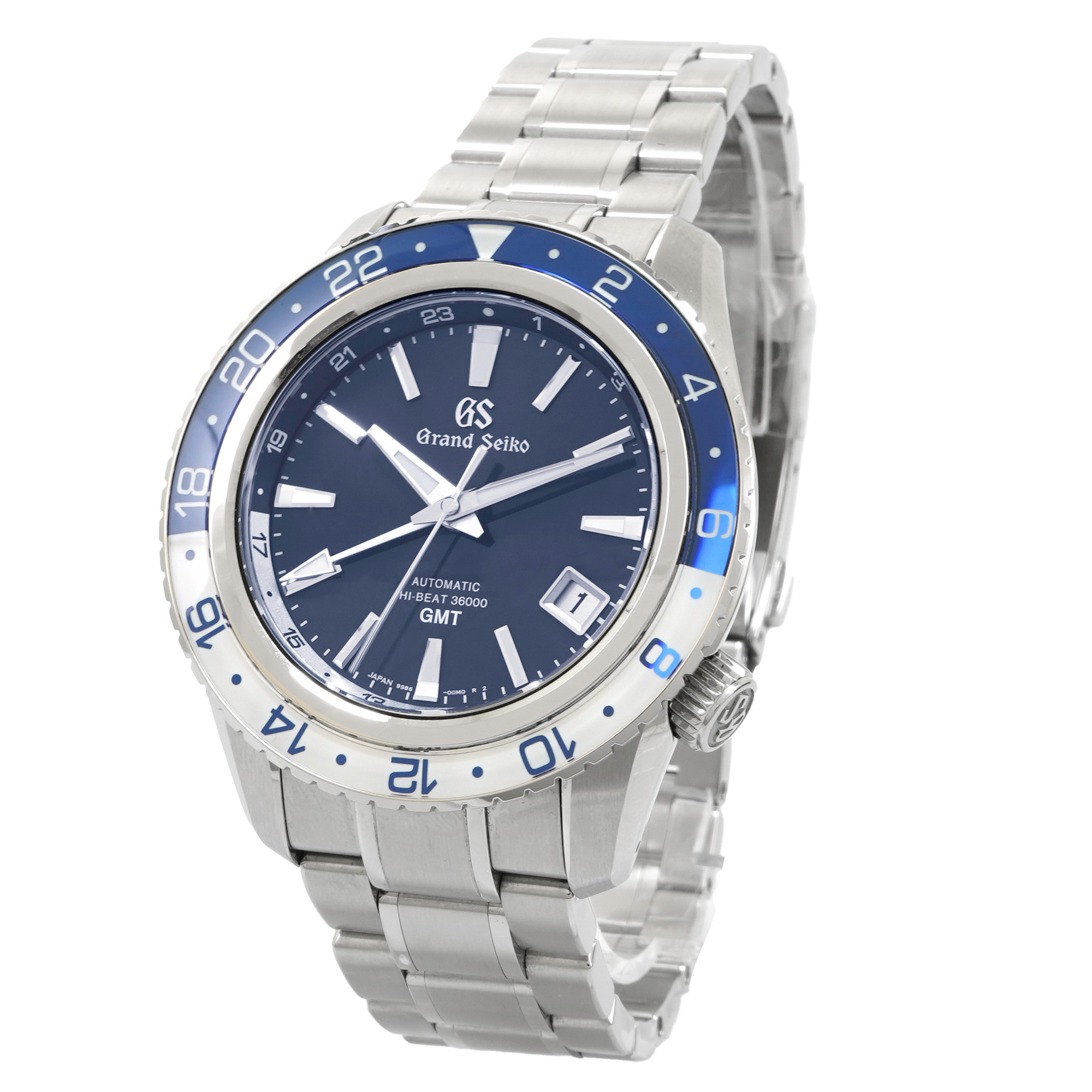 Grand Seiko Sport GMT Hi-Beat SBGJ237G *Blue Dial* *2022* - Inventory 4001