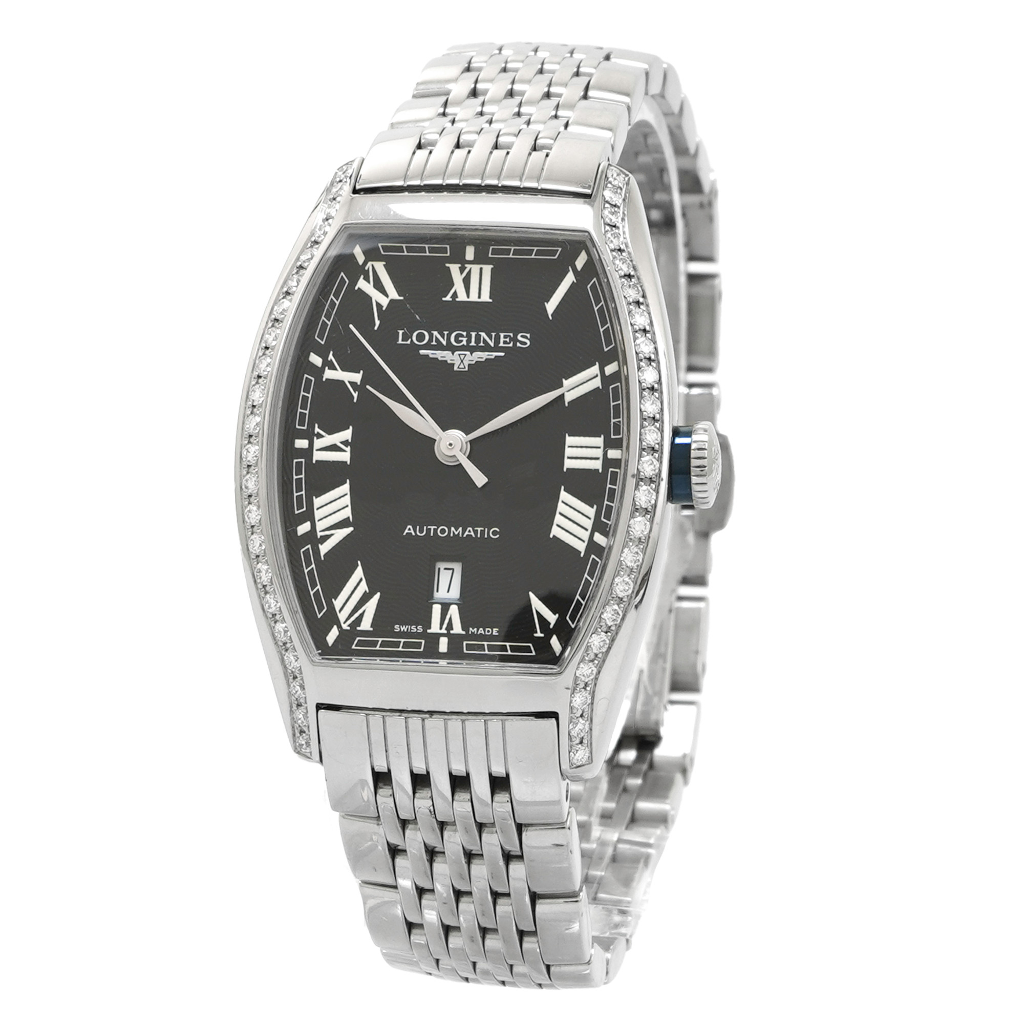 Longines Evidenza with Diamond Bezel - Inventory 4898