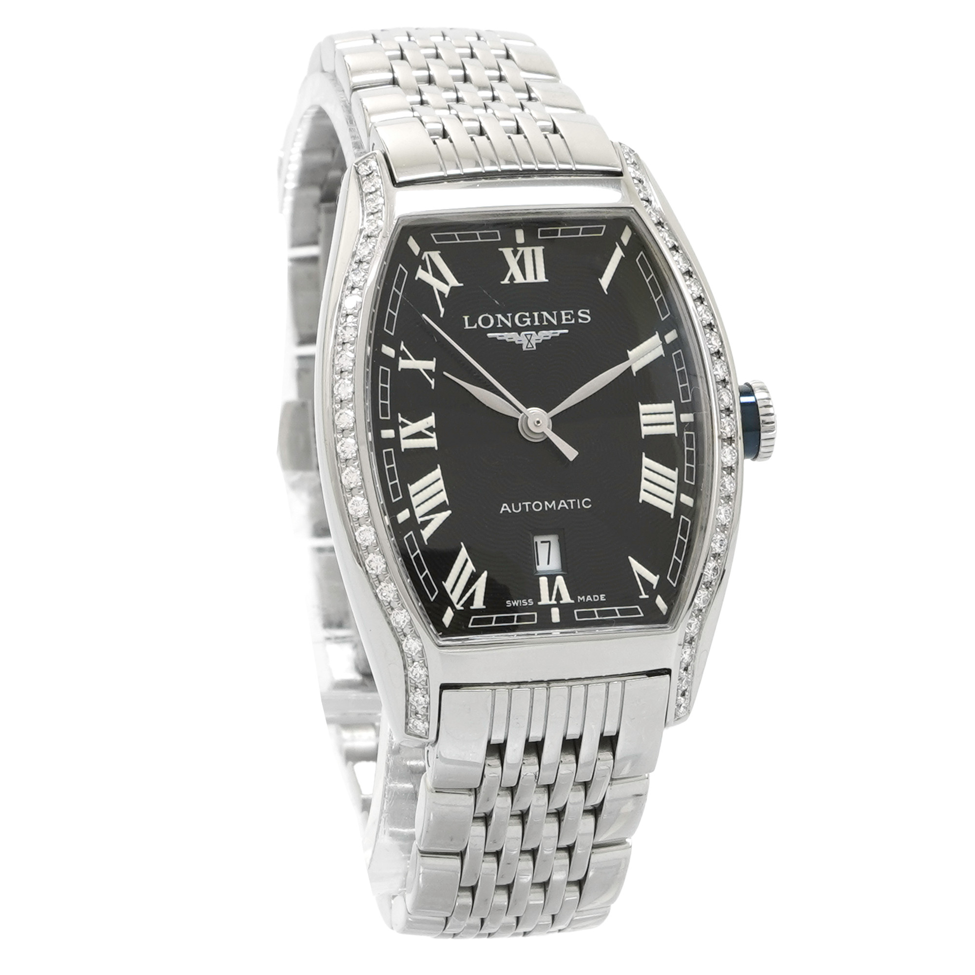 Longines Evidenza with Diamond Bezel - Inventory 4898