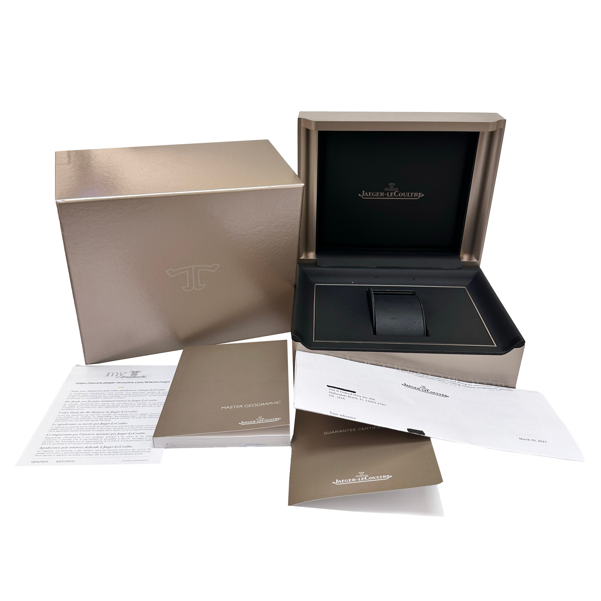 Jaeger LeCoultre Master Geographic Q1428421 - Inventory 3674