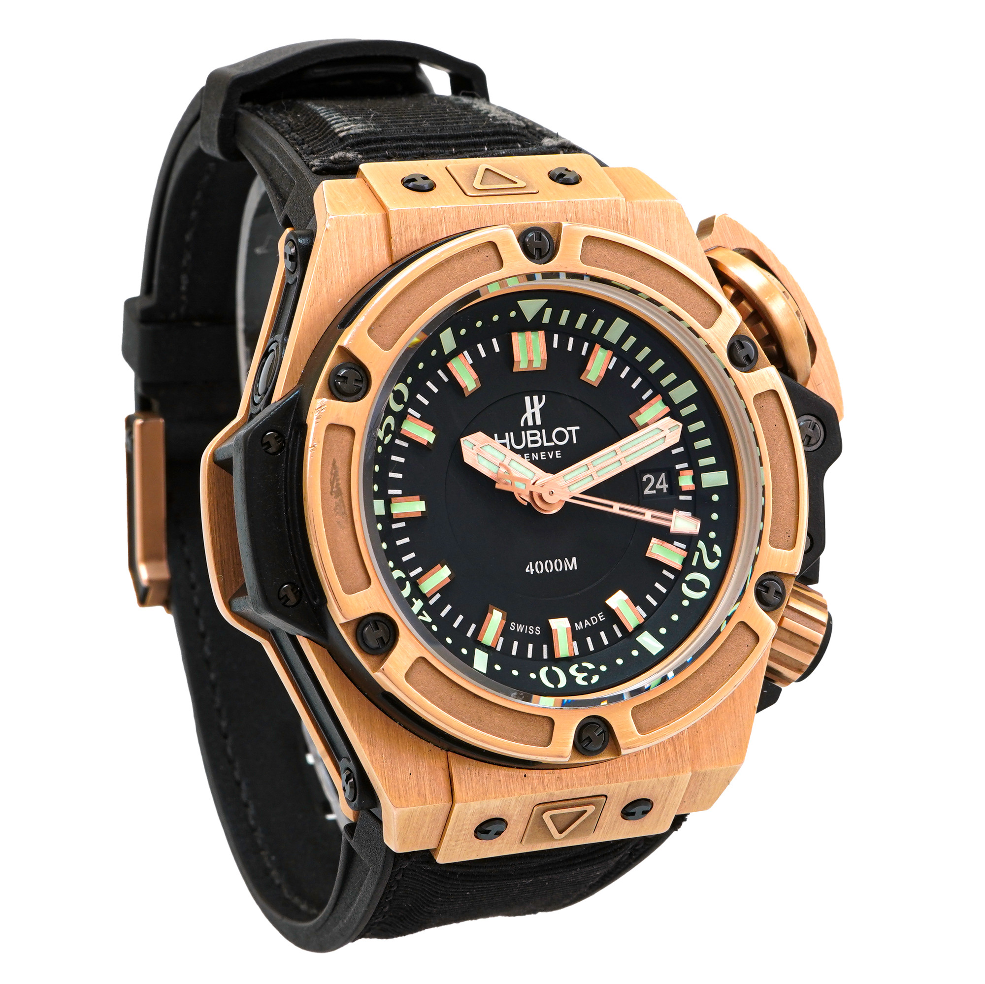 Hublot King Power Oceanographique Diver 4000  *Rose Gold* *Limited Edition* - Inventory 4064