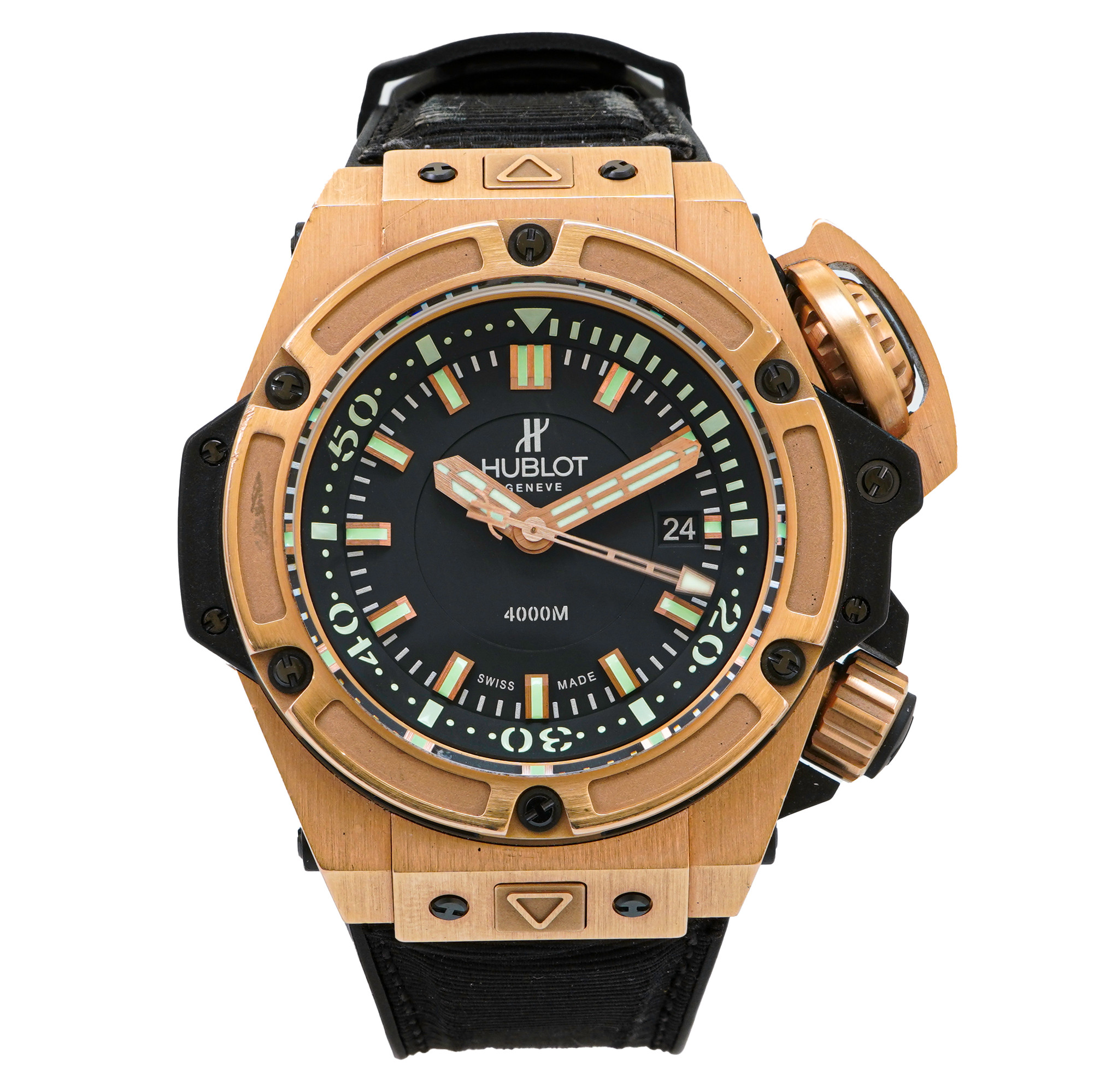 Hublot King Power Oceanographique Diver 4000  *Rose Gold* *Limited Edition* - Inventory 4064