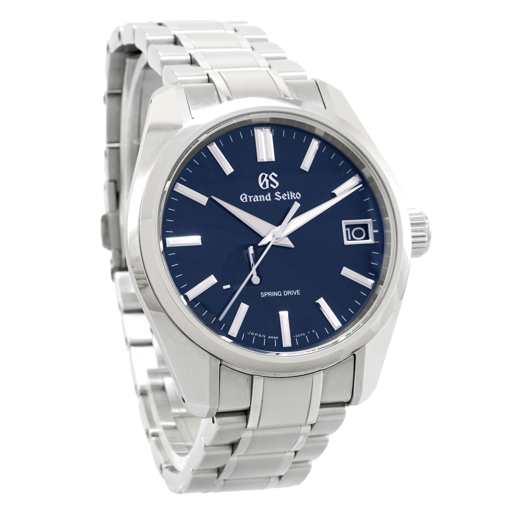 Grand Seiko Spring Drive at Midnight SBGA375G *2022* *Blue Dial*- Inventory 4041