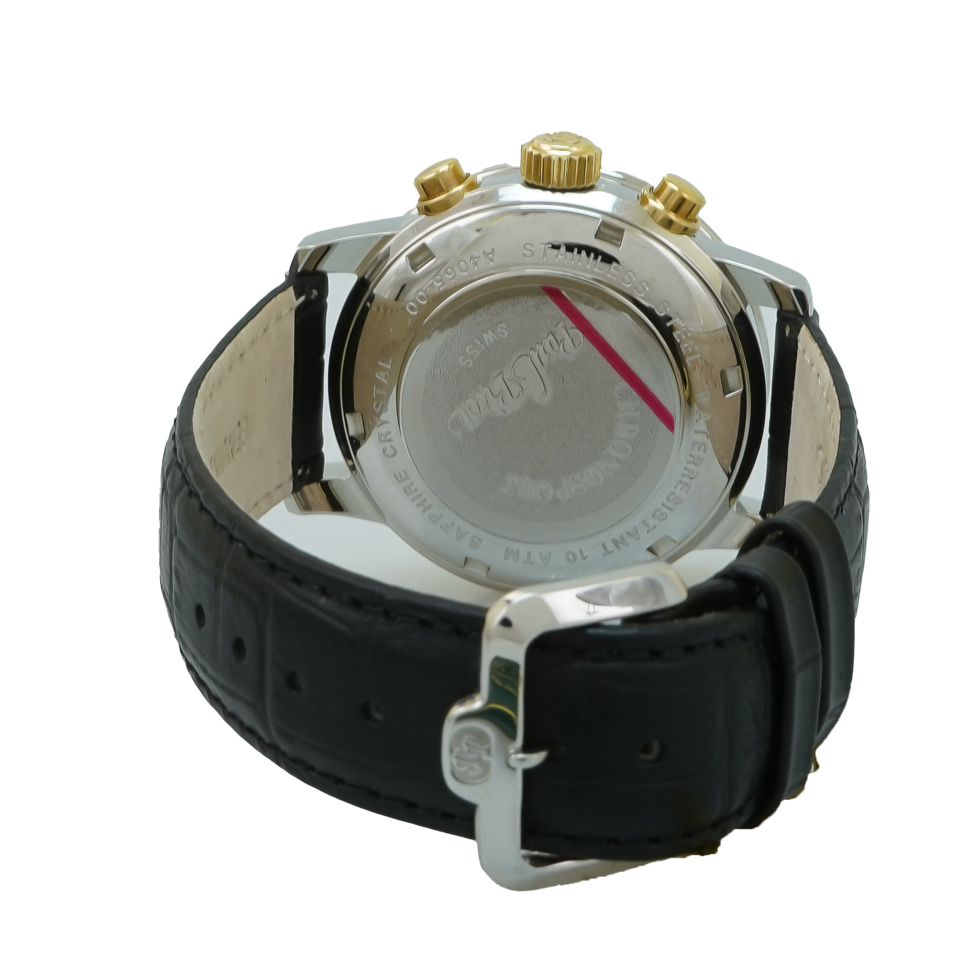 Paul Picot Chronosport Chronograph *Orange* *Unworn* - Inventory 4095