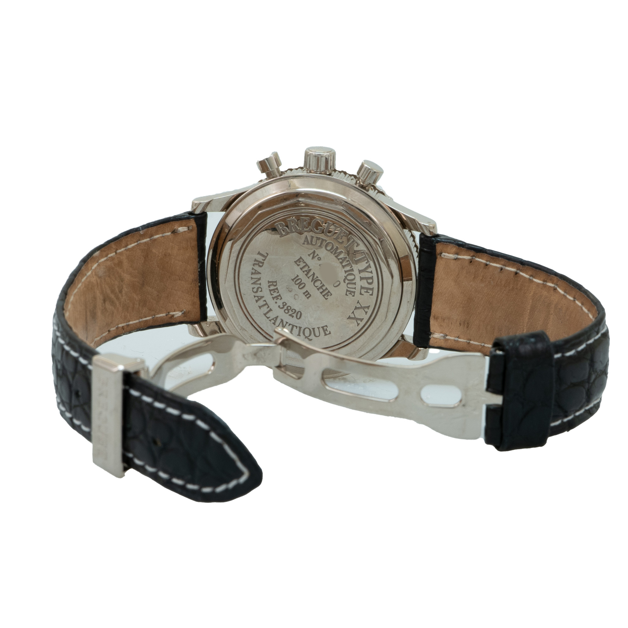 Breguet Type XX Transatlantique *White Gold**Blue Dial* - Inventory 4119