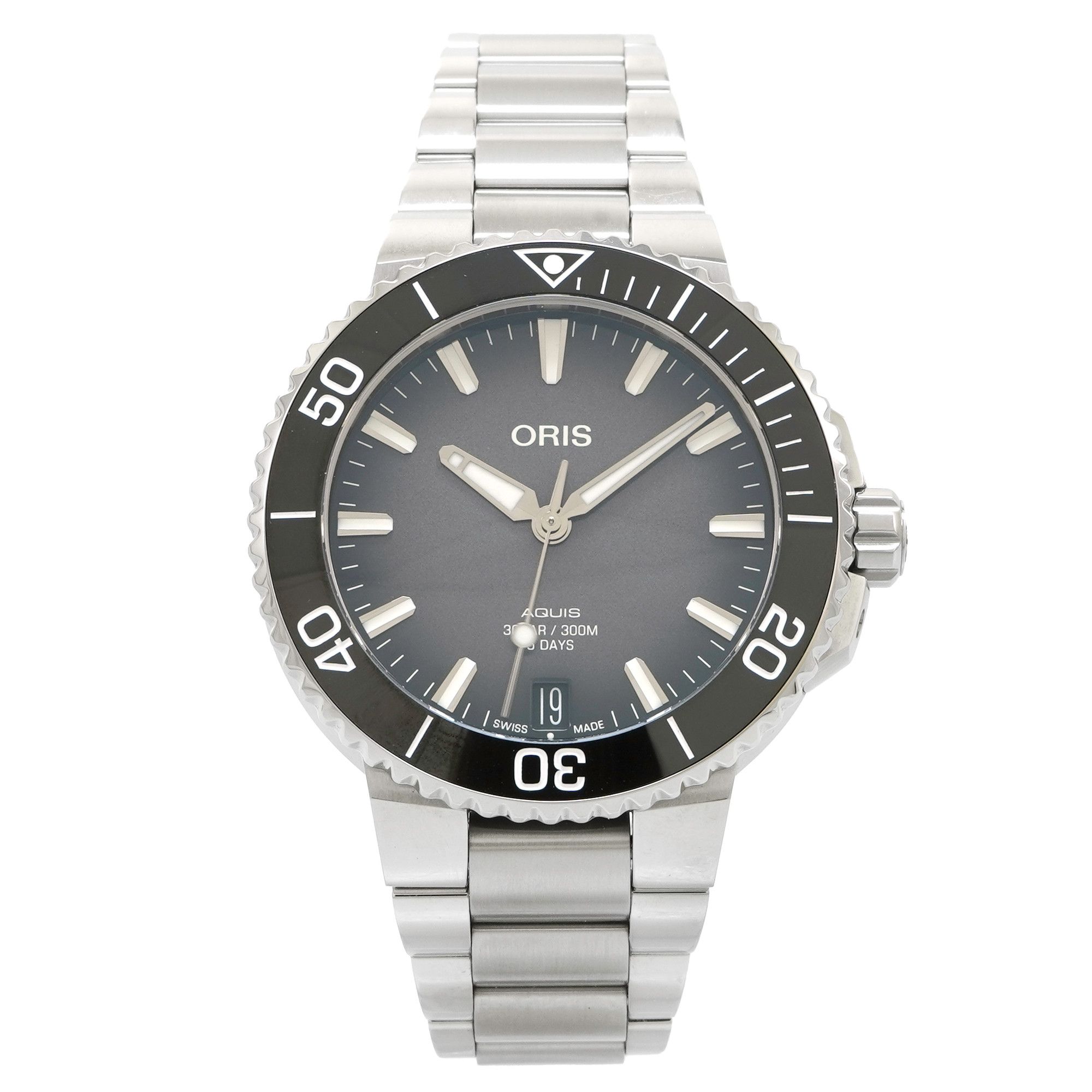 Oris Aquis Date Black Dial Caliber 400 - Inventory 4149