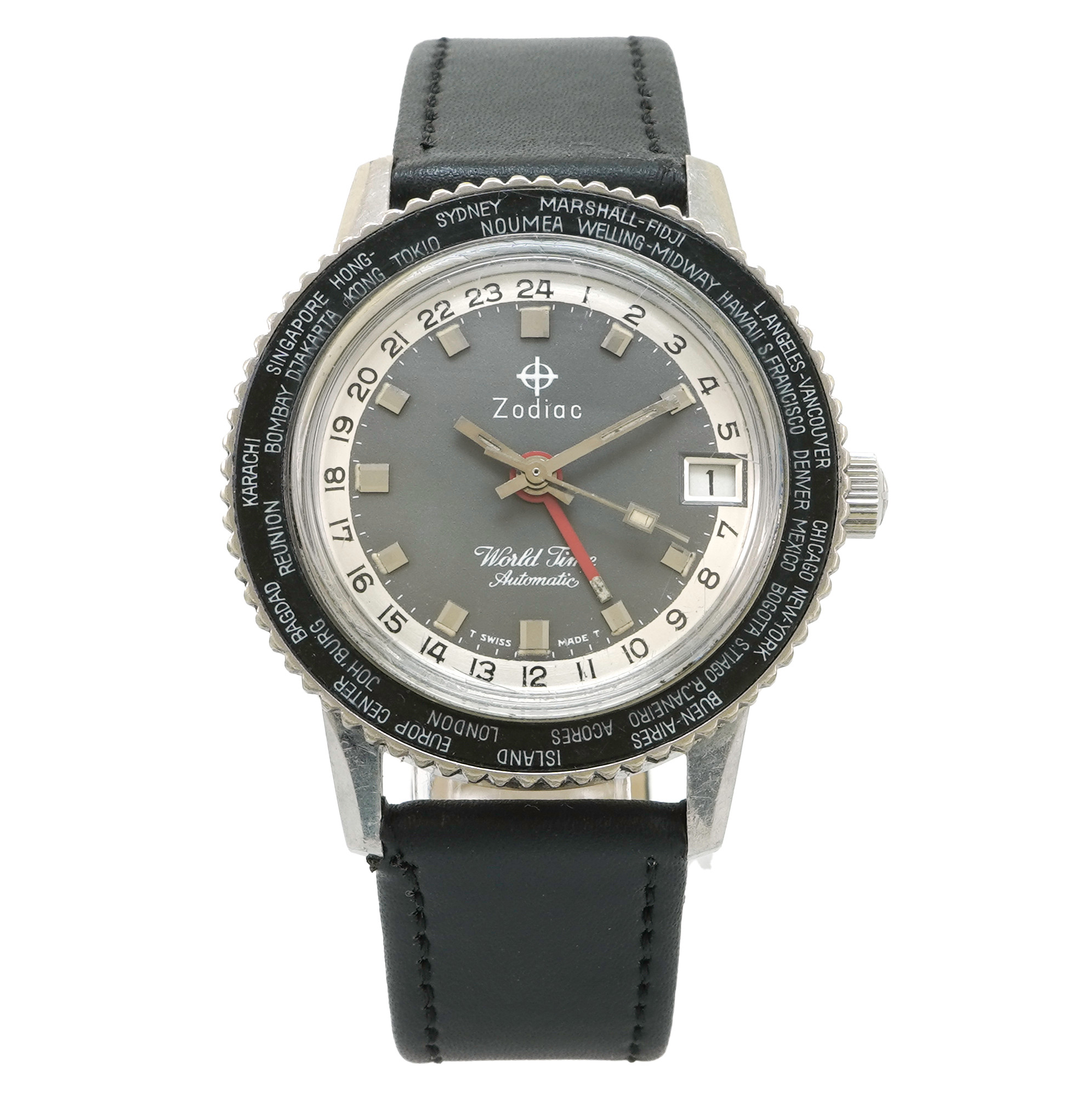 Zodiac Aerospace World Time 752-984 *Vintage* - Inventory 4038