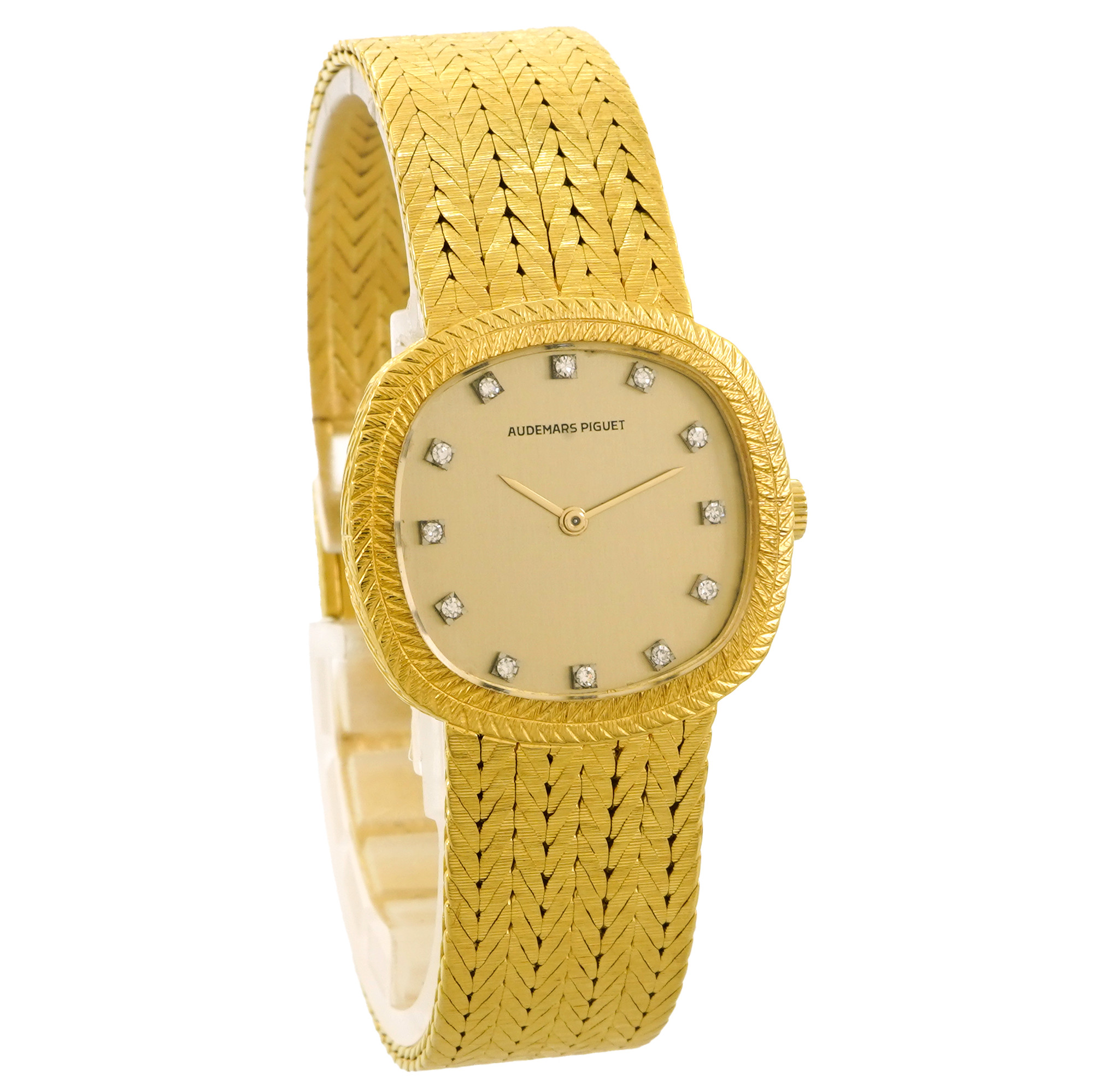 Audemars Piguet Classic Ladies Yellow Gold Diamond Dial - Inventory 4215