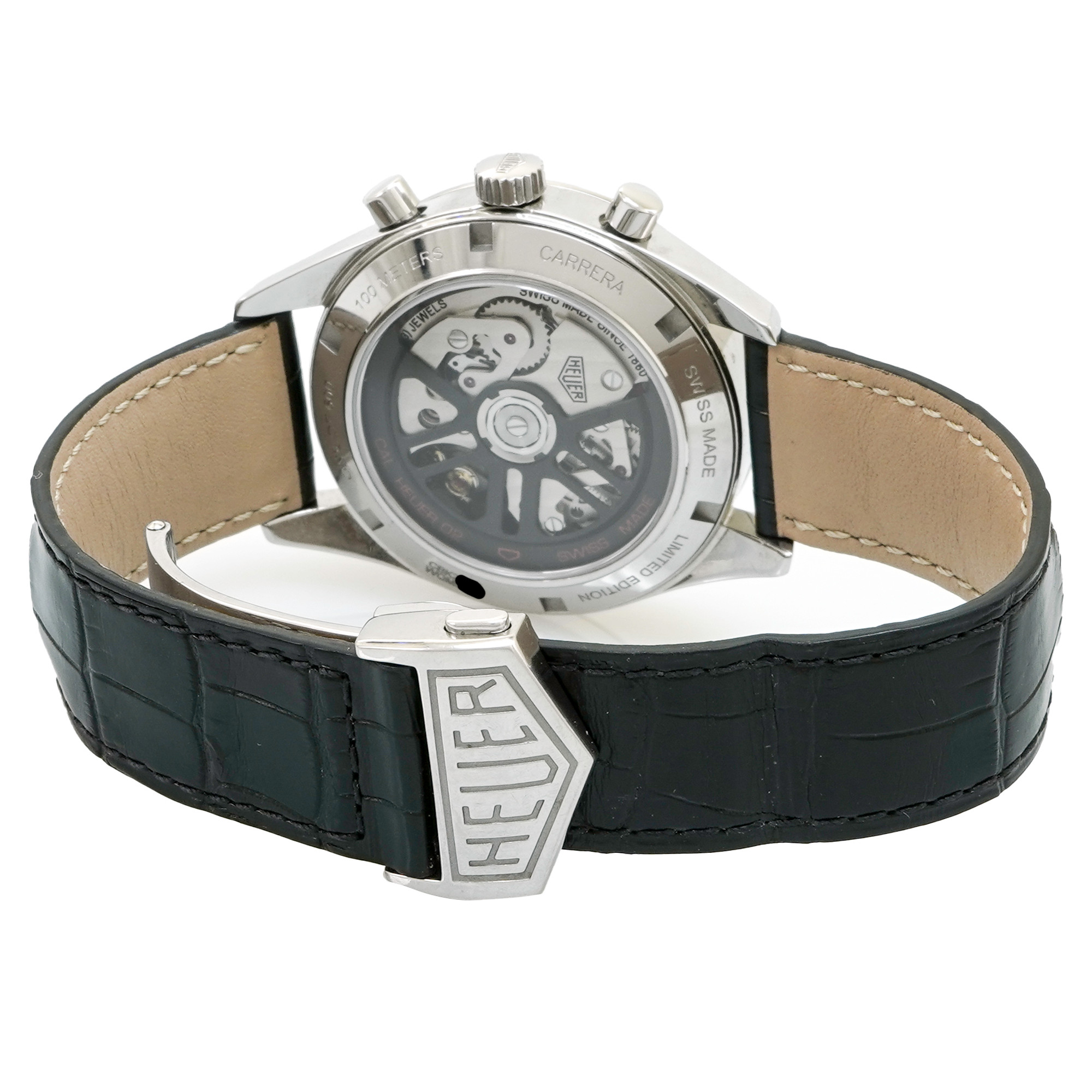 TAG Heuer Carrera Chronograph Red Dial *Limited Edition* - Inventory 4232