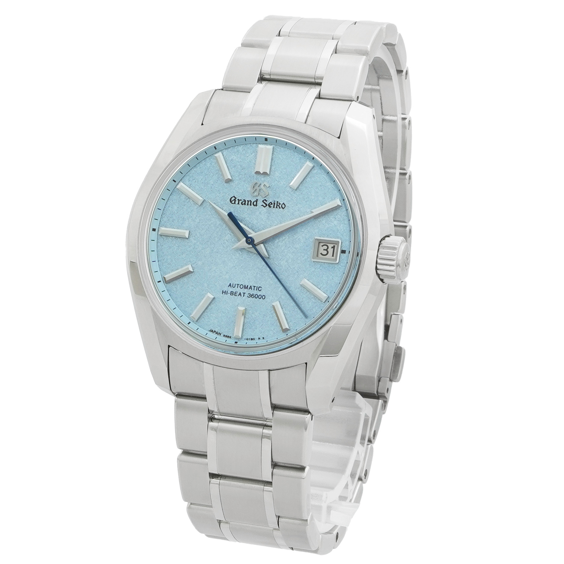 Grand Seiko Hi-Beat 36000 Kirazuri Soko Blue USA Special Edition SBGH295G *Unworn* *2023* - Inventory 4284