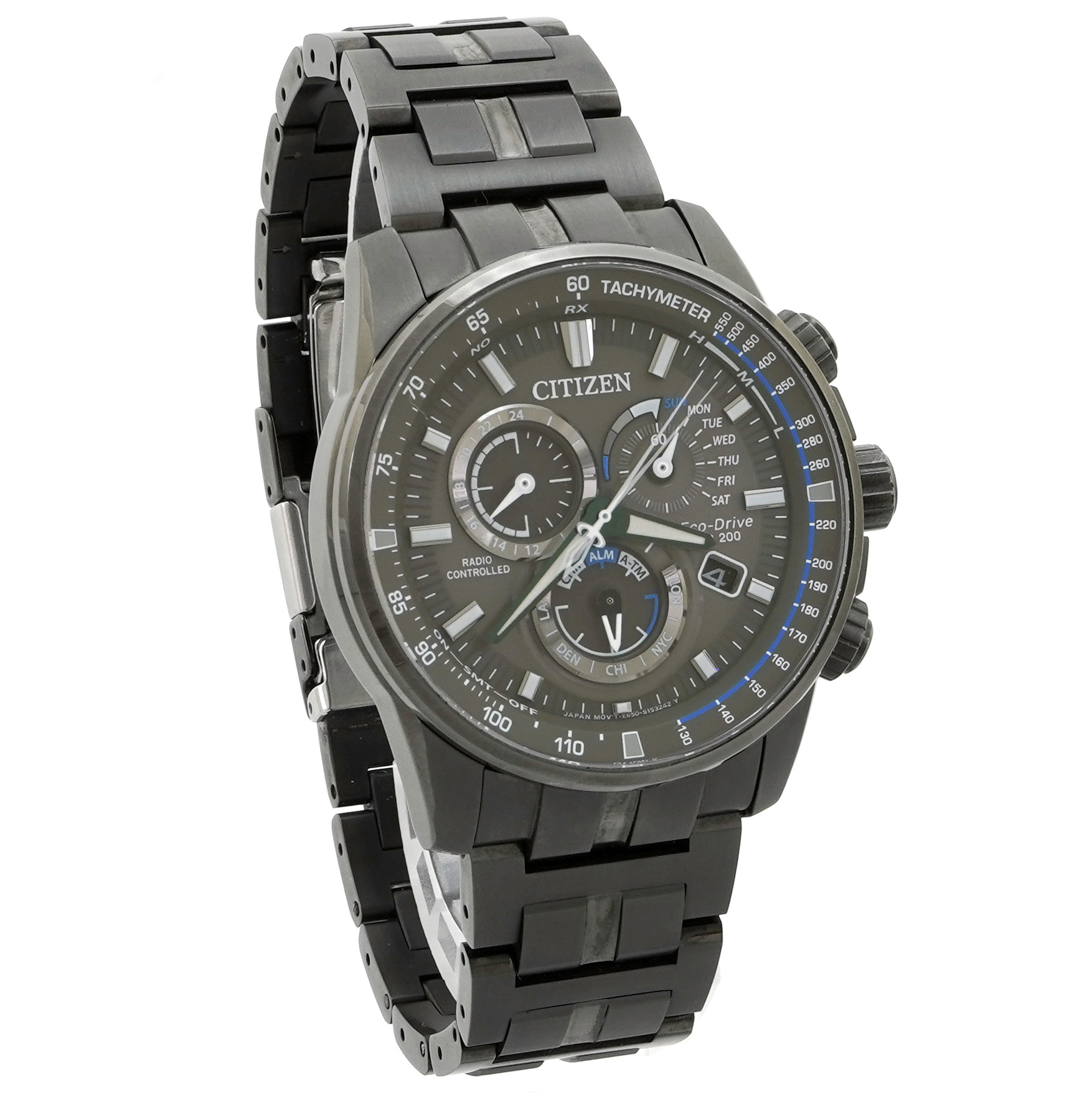 チャコです。 Citizen PCAT Eco-Drive Charcoal Grey - Inventory 4314